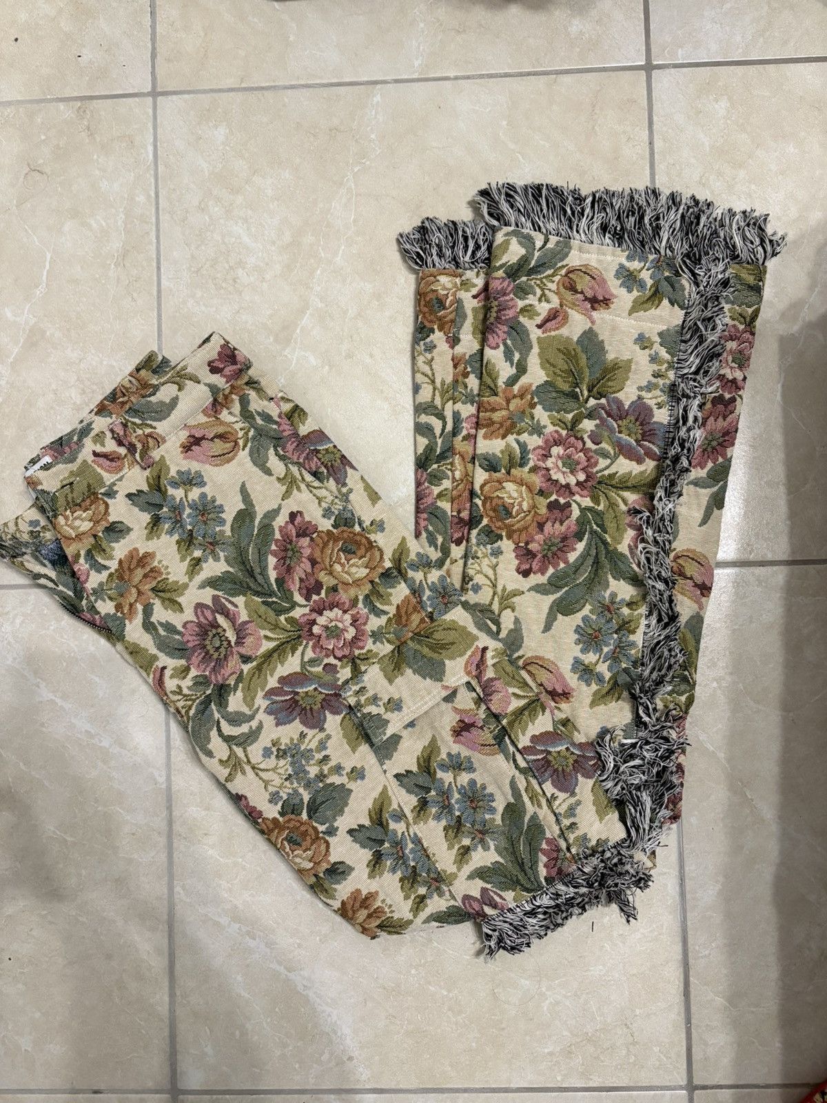 Reputation Studios FLARE TAPESTRY PANTS Size US 36 / EU 52 - 1 Thumbnail