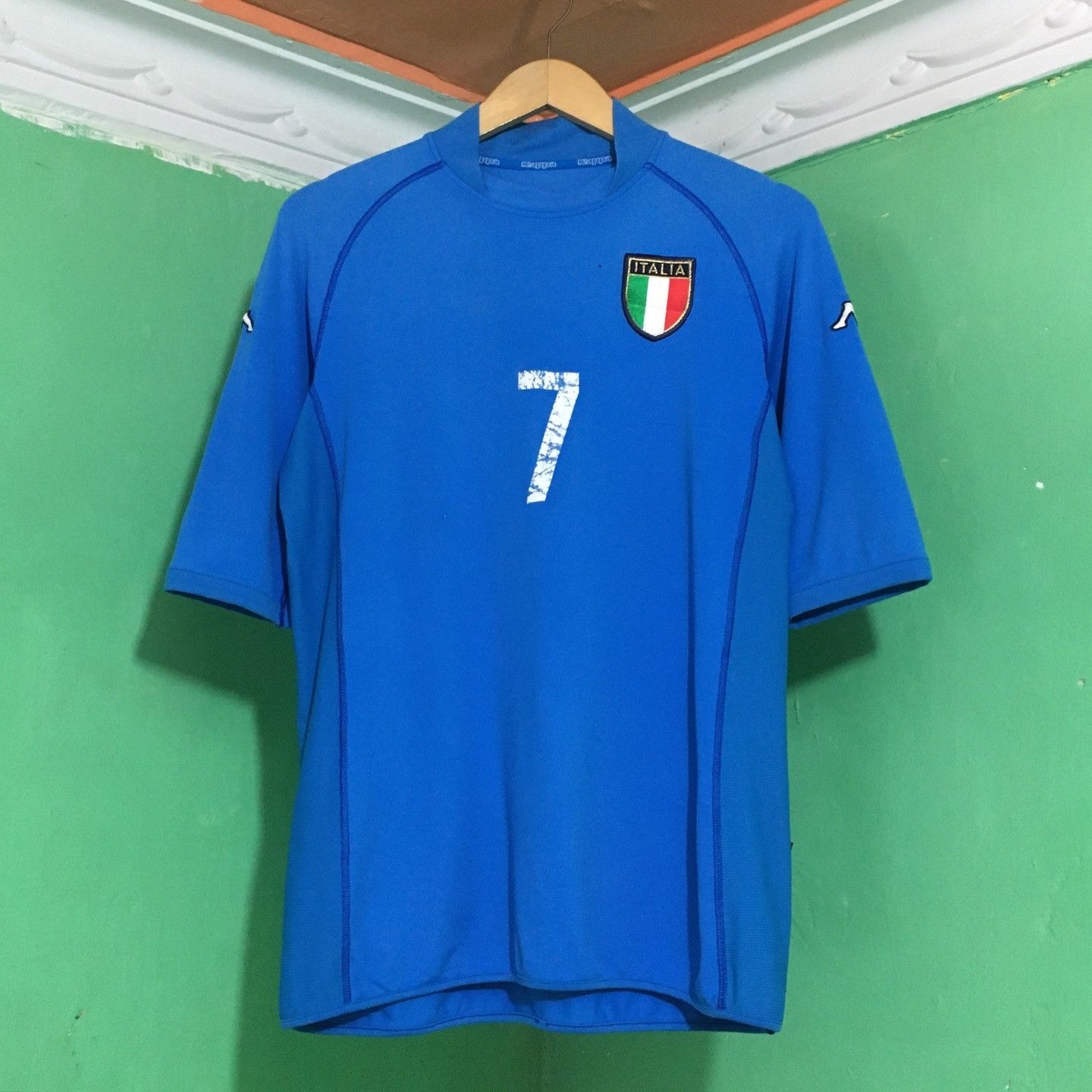 Kappa Jersey Italy Home 2002/2003 Del Piero Size US L / EU 52-54 / 3 - 1 Thumbnail