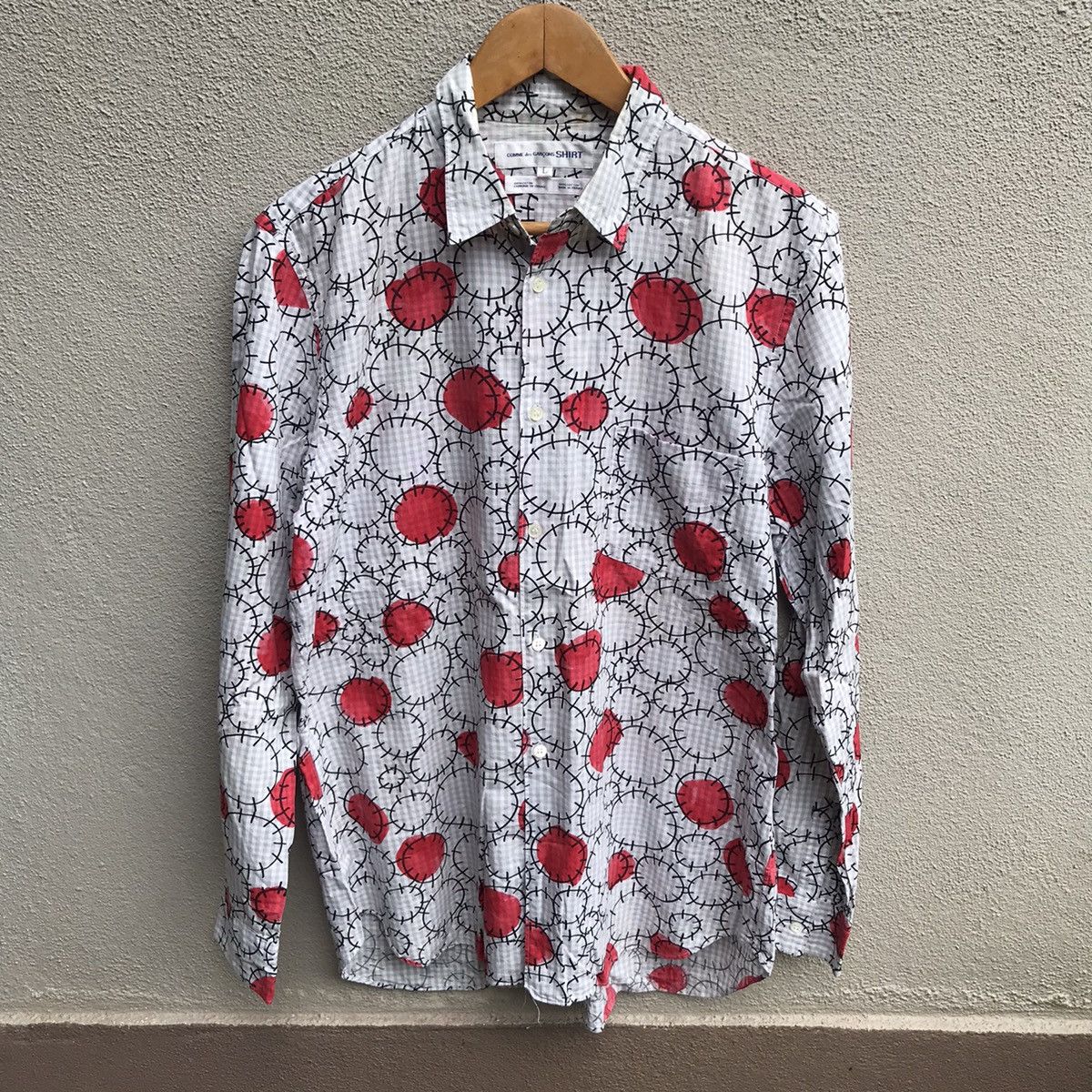 Comme des Garcons COMME DES GARCONS abstract floral shirt Size US L / EU 52-54 / 3 - 1 Thumbnail