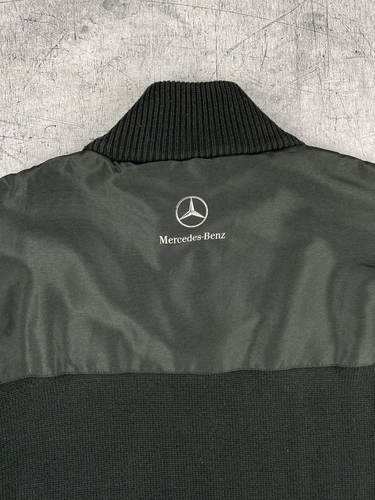 Mercedes-Benz Vintage Mercedes Benz Zip 1/3 Sweater Size XL Size US XL / EU 56 / 4 - 9 Thumbnail
