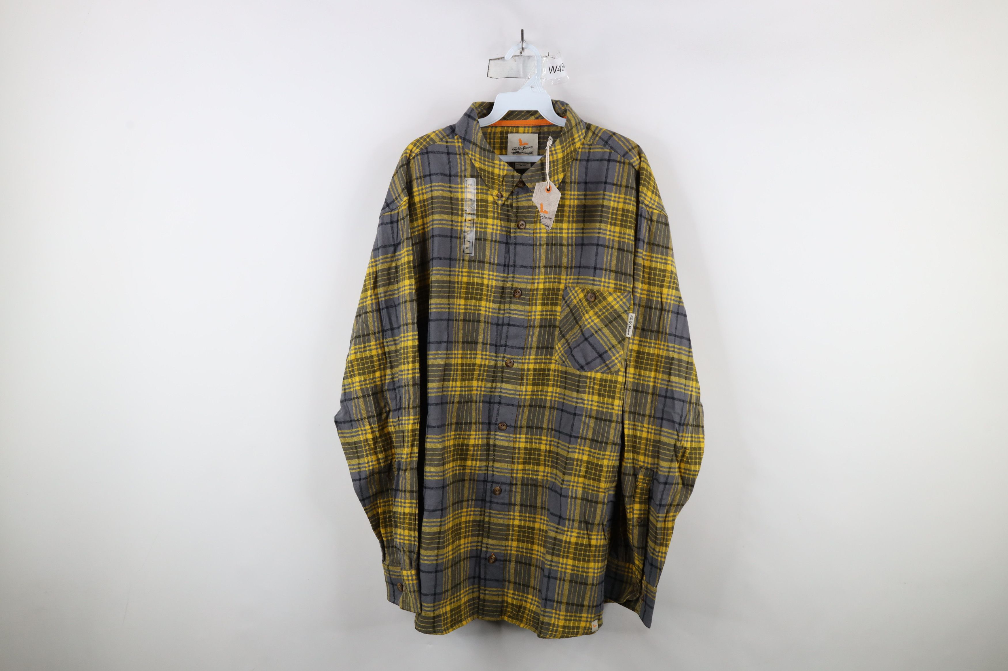 Vintage Deadstock Vintage Y2K Streetwear Button Down Shirt Plaid Size US XXL / EU 58 / 5 - 1 Thumbnail