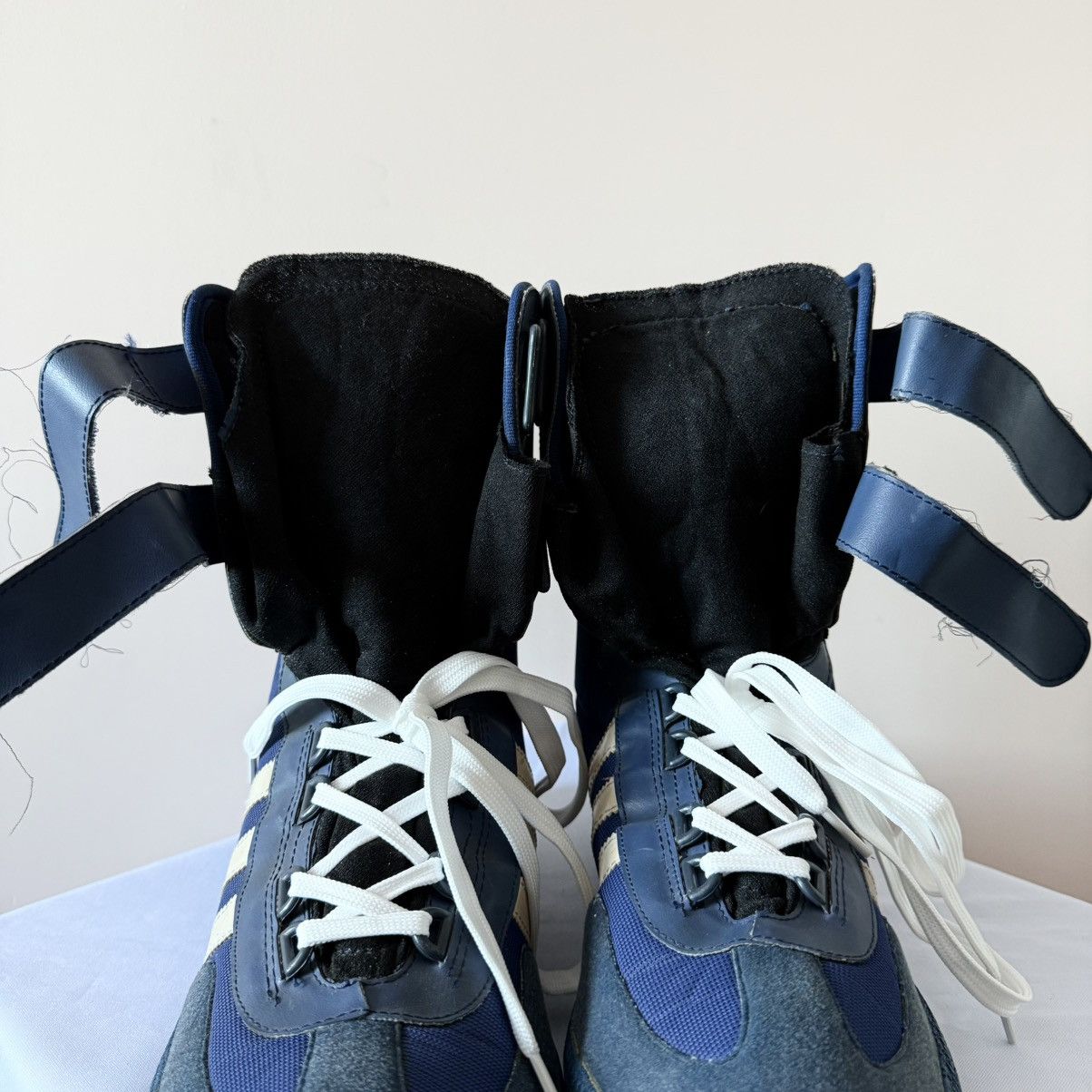 Adidas 80s Adidas Windsurfing Archive Boxing Shoes Boots Y2K Size US 10 / EU 43 - 6 Thumbnail