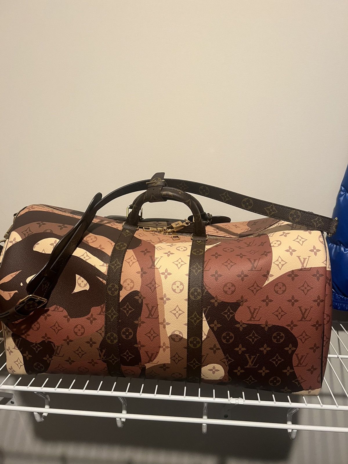 Louis Vuitton LOUIS VUITTON x KidSuper Portrait Keepall 55 Size ONE SIZE - 8 Thumbnail
