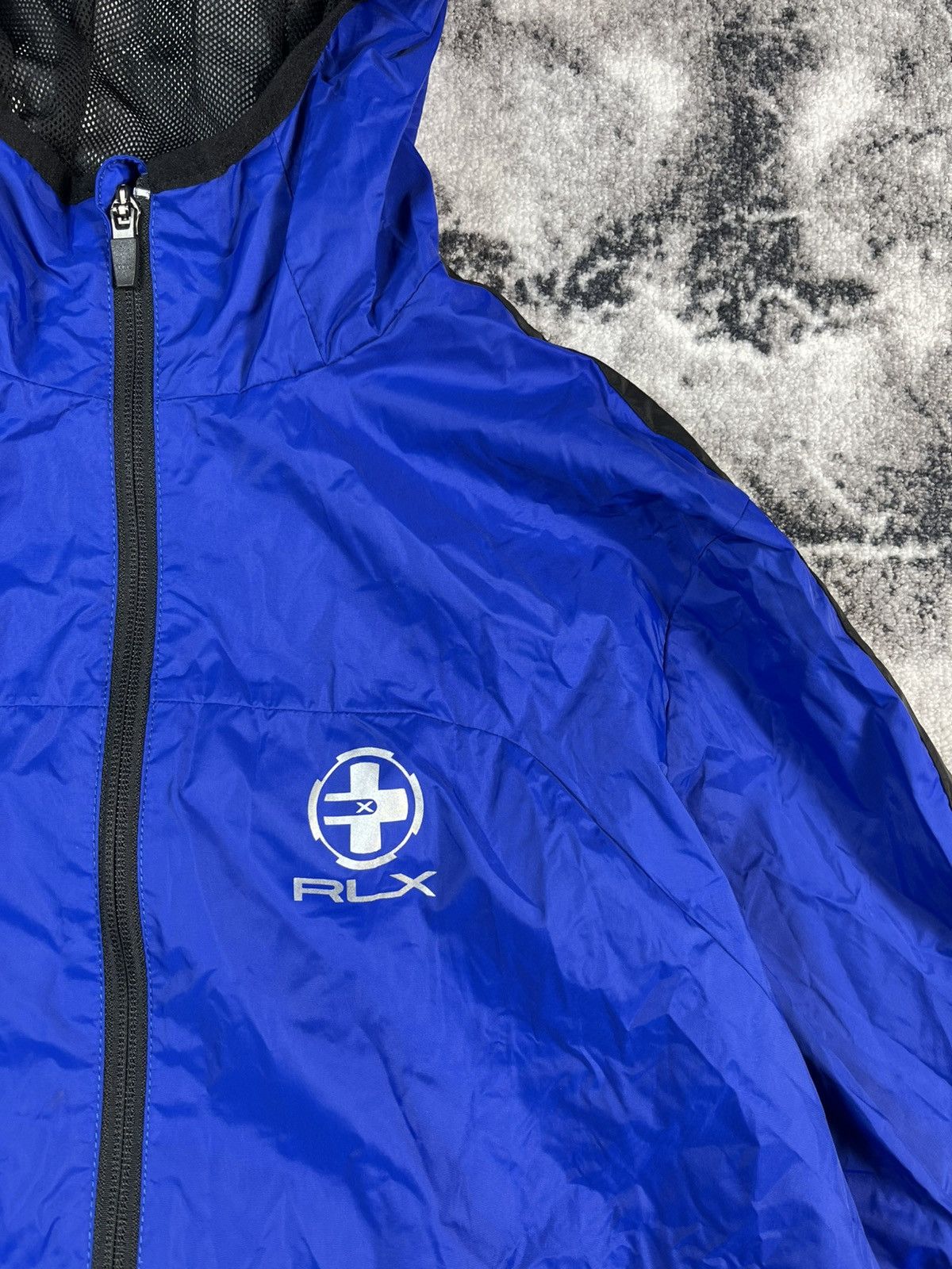 Polo Ralph Lauren RLX Ralph Lauren Blue Hooded Jacket Lightweight Fits S-M Size US S / EU 44-46 / 1 - 5 Thumbnail