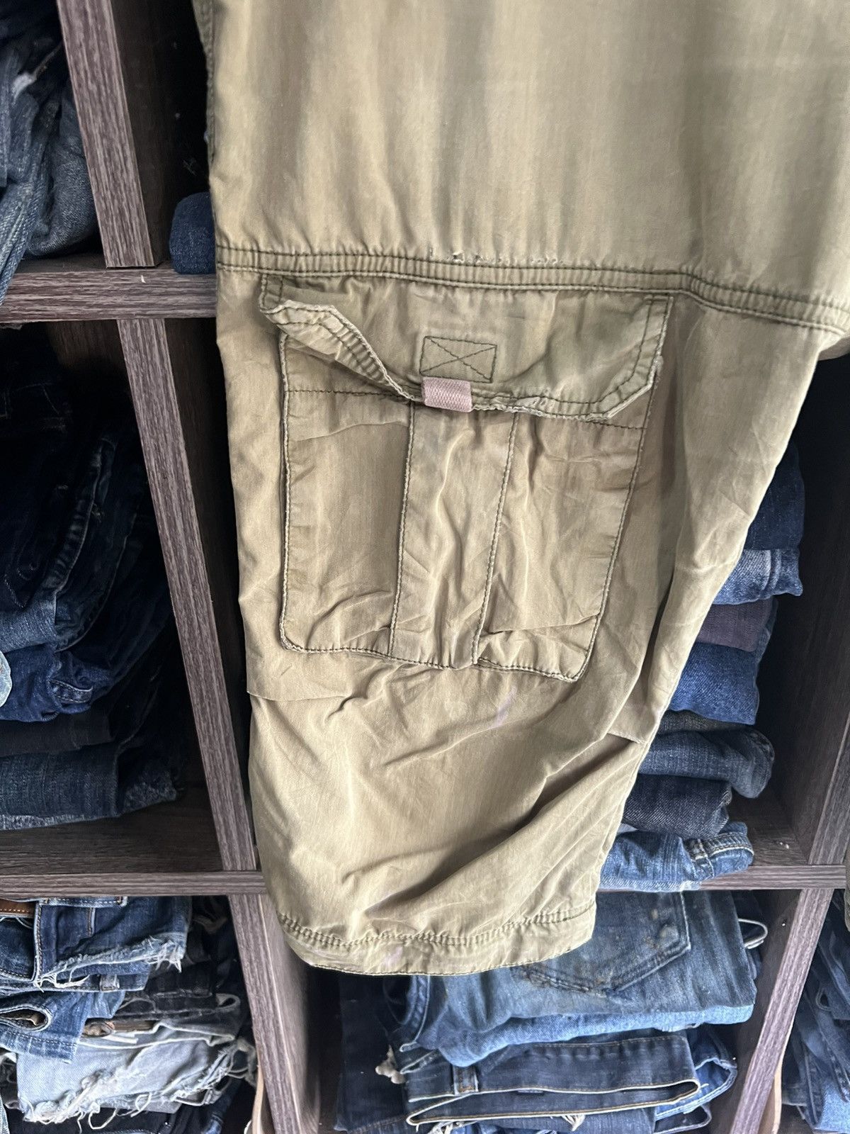 Alpha Industries 🔥Rare Alpha Industries Front Pockets Short Cargo Pants Size US 36 / EU 52 - 4 Thumbnail