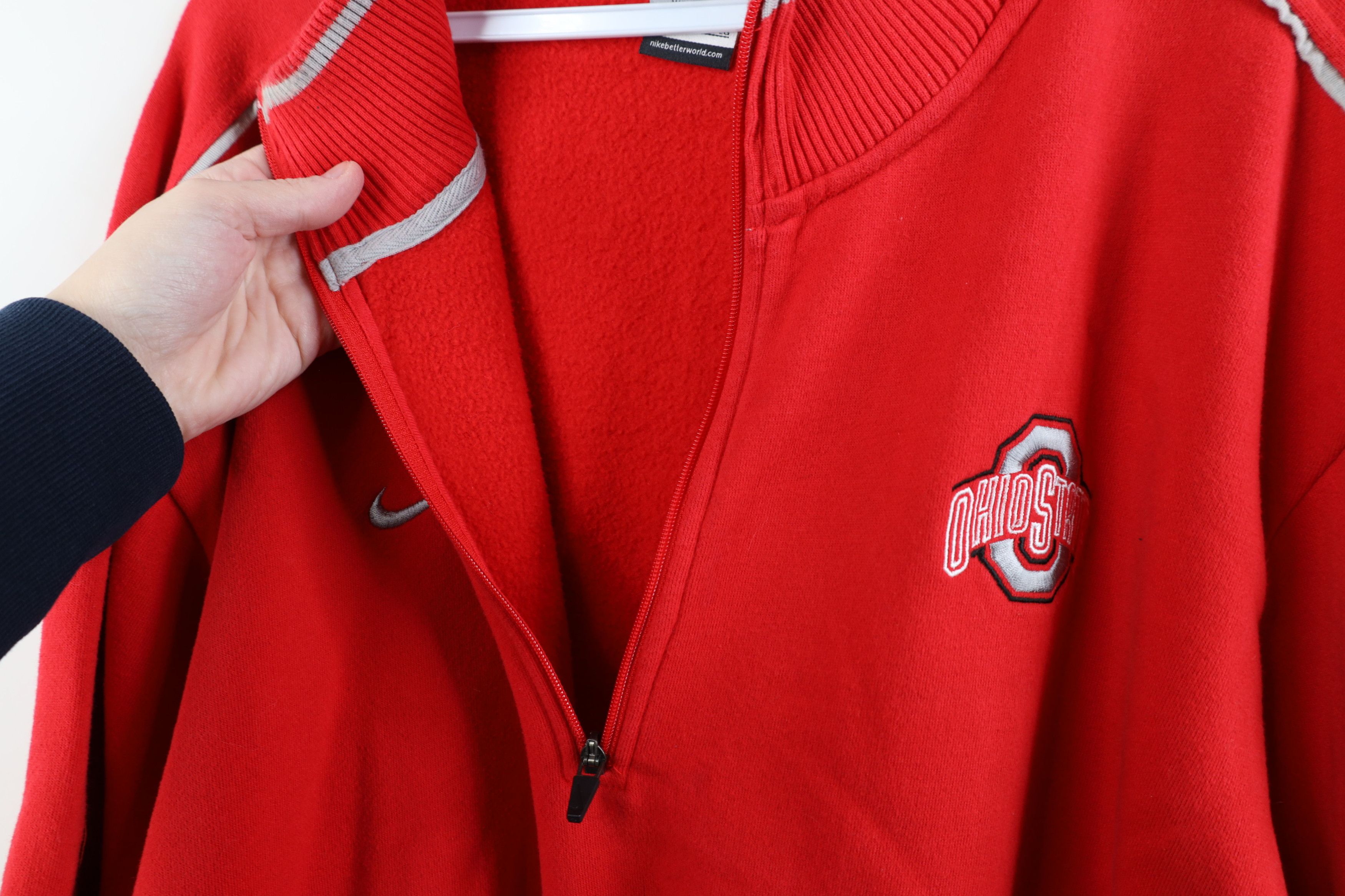 Nike Vintage Y2K Nike Swoosh Ohio State University Sweatshirt Size US XL / EU 56 / 4 - 10 Thumbnail