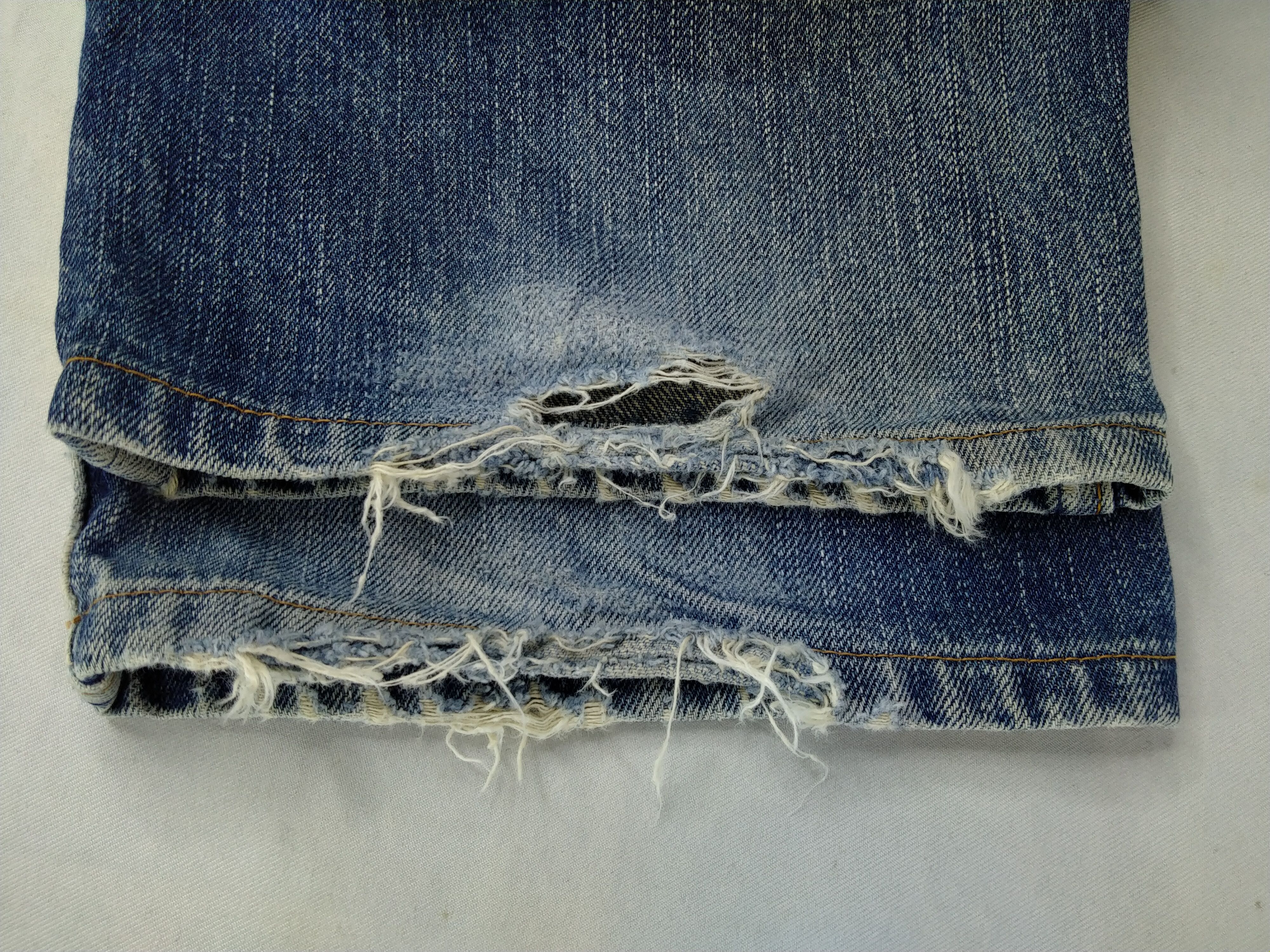 Levi's Dirty Used Blue Vintage Levi's 502 30x30.5 Denim -JN927 Size US 30 / EU 46 - 11 Thumbnail
