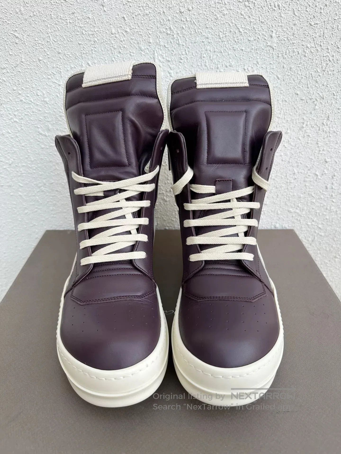 Rick Owens Rick Owens Inverted Triangle Purple White. Size US 6 / EU 39 - 2 Thumbnail