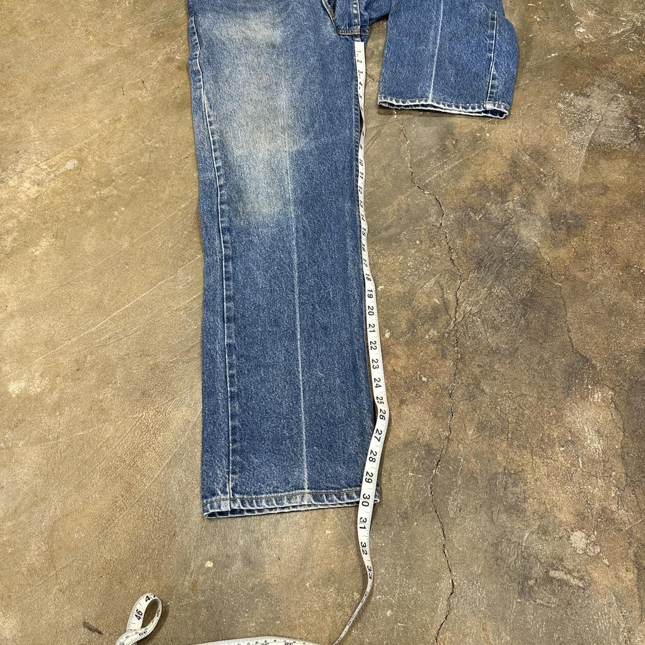 Levi's Vintage Levi’s 505 Orange Tab Blue Jeans 36 x 30 Size US 36 / EU 52 - 6 Thumbnail