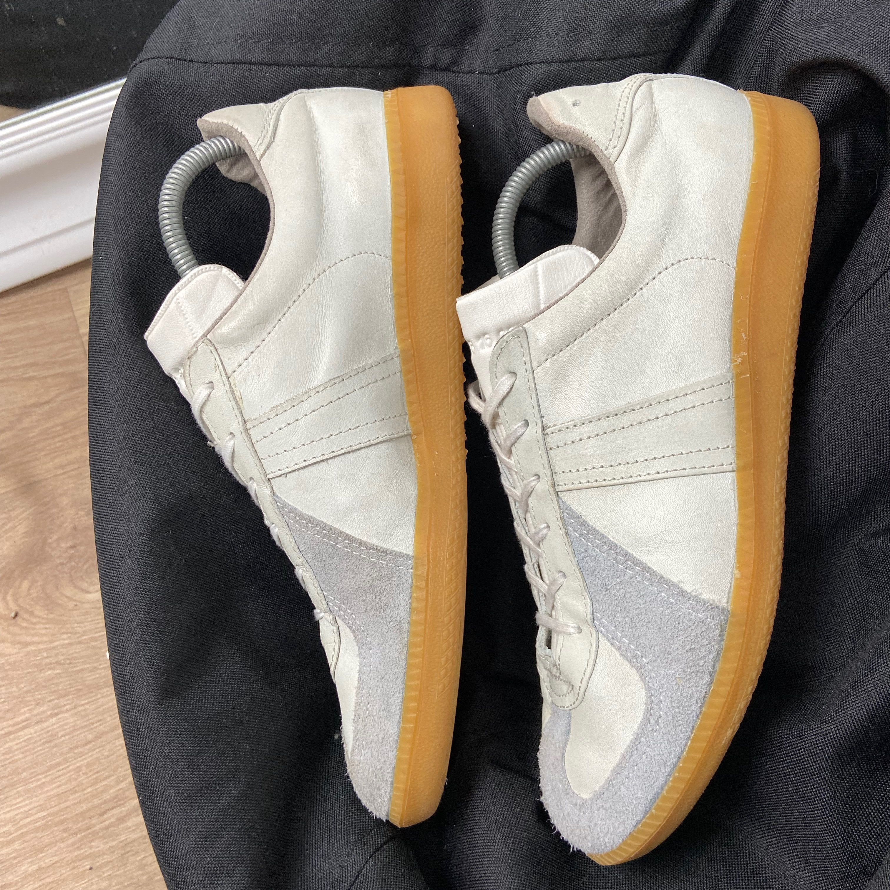 Other 1987 VINTAGE BW-SPORT GAT WHITE LEATHER SNEAKERS - 5027 Size US 9 / EU 42 - 3 Thumbnail