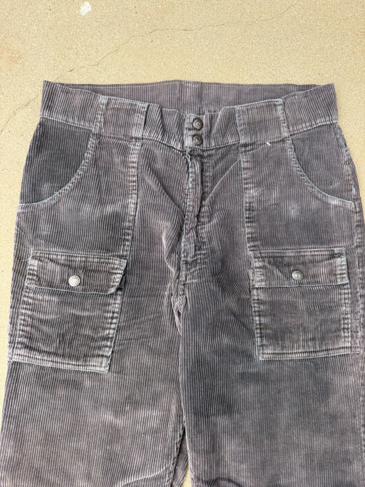 Levi's Vtg 70’s Levi’s 646 Bellbottom Flare Corduroy Pants 32x31 Size US 33 - 4 Thumbnail