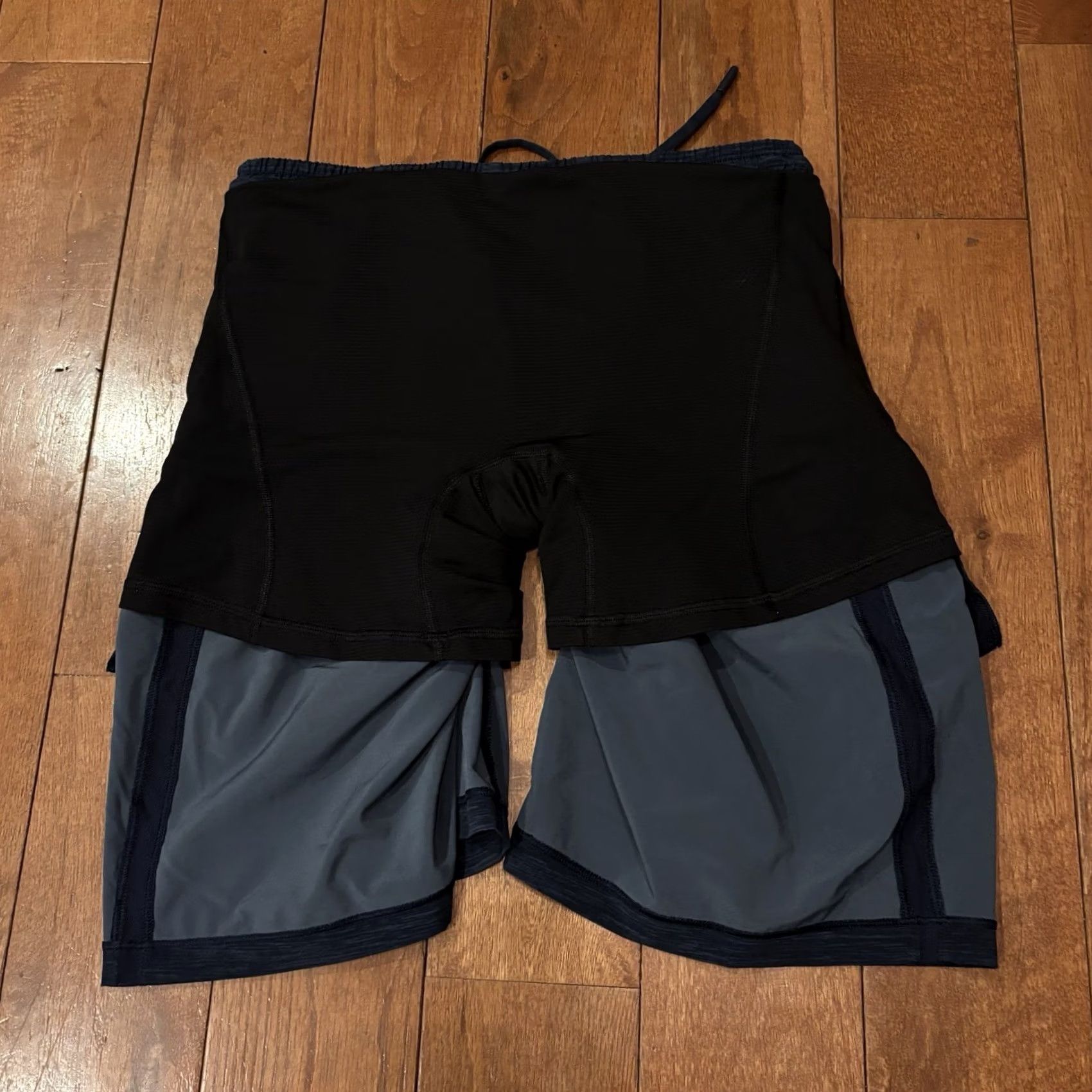 Lululemon Lululemon Pace Breaker Shorts 9" Liner Heather Blue True Navy Mens sz M Size US 31 - 7 Thumbnail