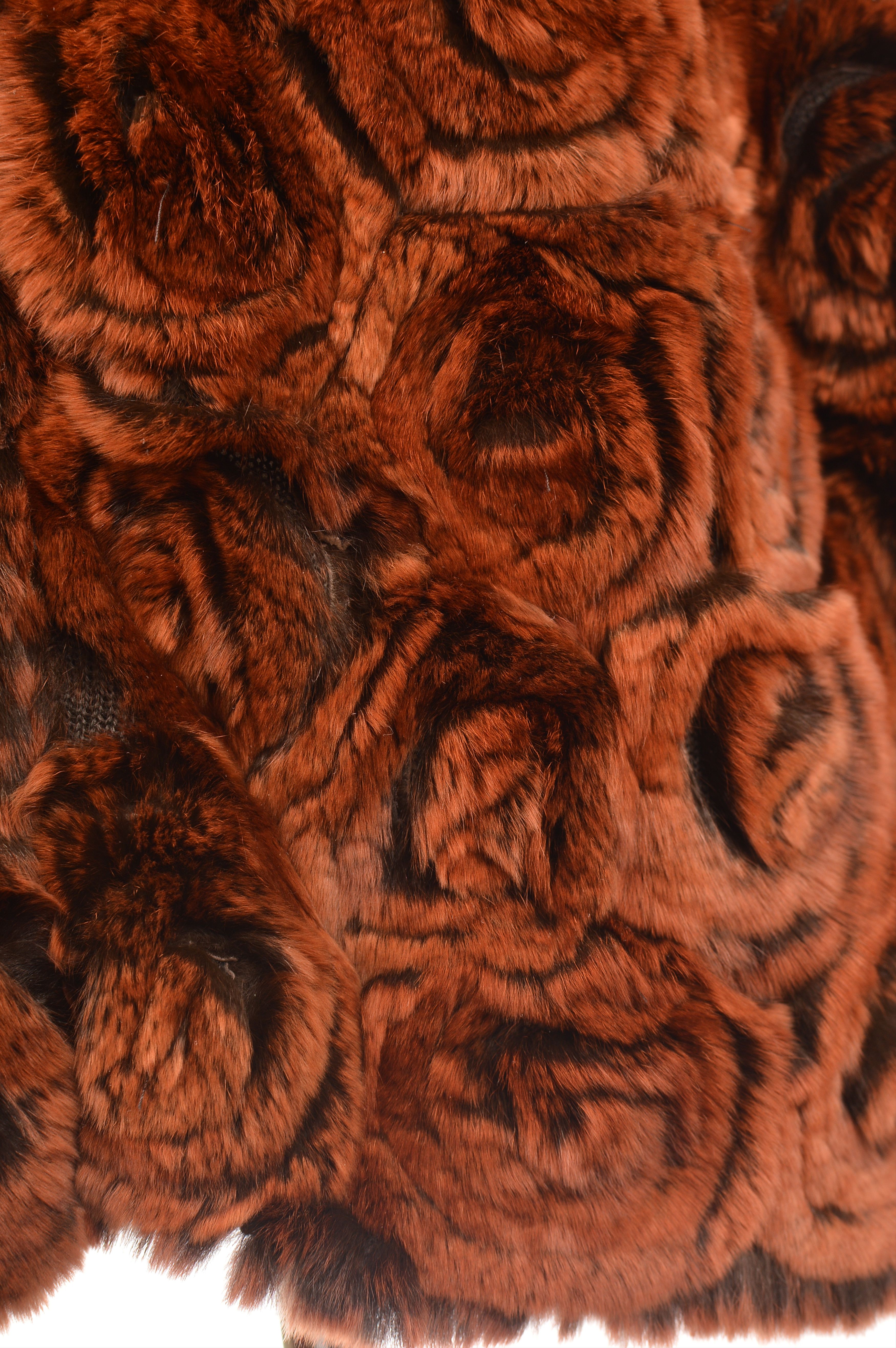 Vintage K-Yen Rabbit Fur Jacket Size L / US 10 / IT 46 - 4 Thumbnail