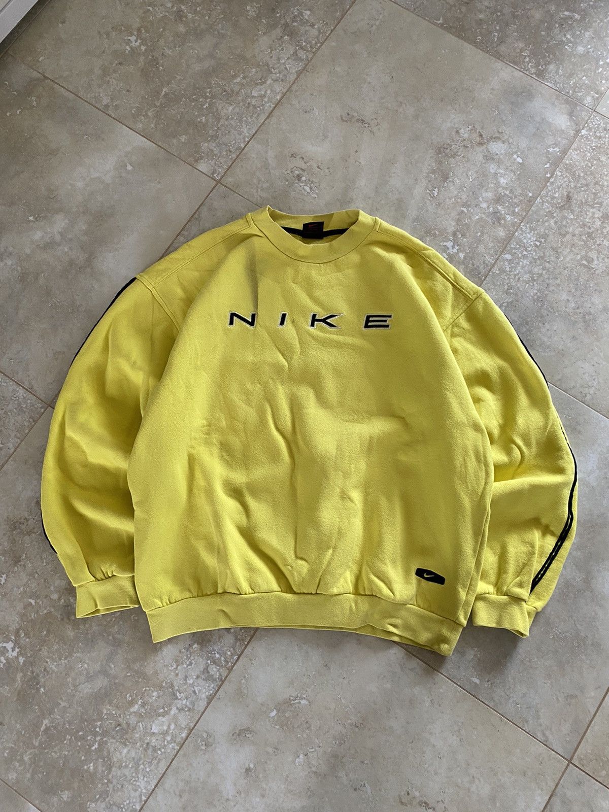 Nike Vintage Baggy Nike 00s Sweatshirt Big Logo Oversized Y2K USA Size US M / EU 48-50 / 2 - 1 Thumbnail