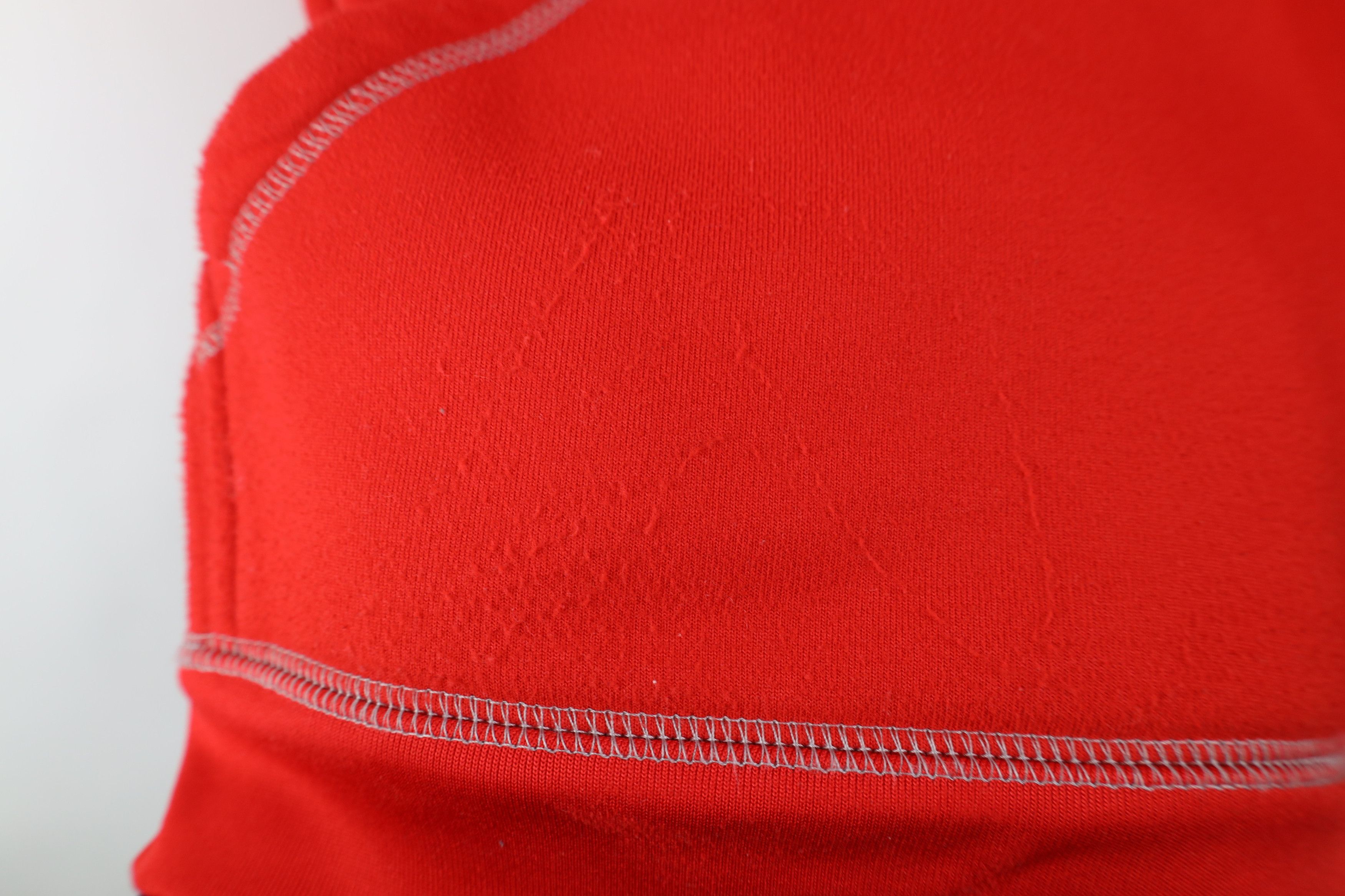 Vintage Vintage Spell Ohio State University Hoodie Sweatshirt Red Size US XL / EU 56 / 4 - 7 Thumbnail