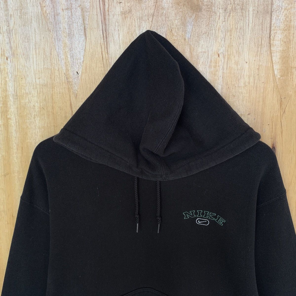 Nike Vintage 90s Nike Swoosh x block Hoodie Embroidered Logo Size US M / EU 48-50 / 2 - 1 Thumbnail