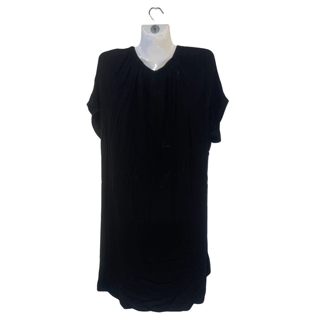 H&M Maternity Nursing Black Flow Dress Large Comfort Casual NWT Size L / US 10 / IT 46 - 2 Thumbnail