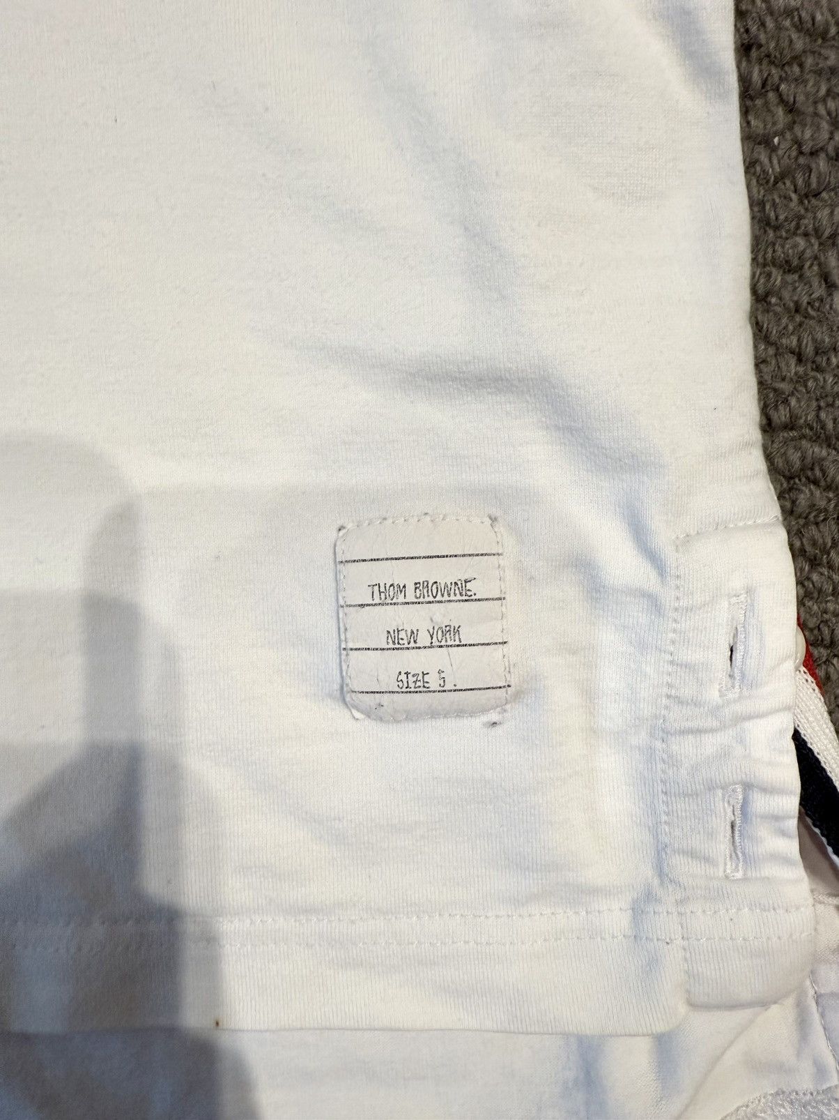 Thom Browne THOM BROWNE POCKET TEE Size US L / EU 52-54 / 3 - 4 Thumbnail