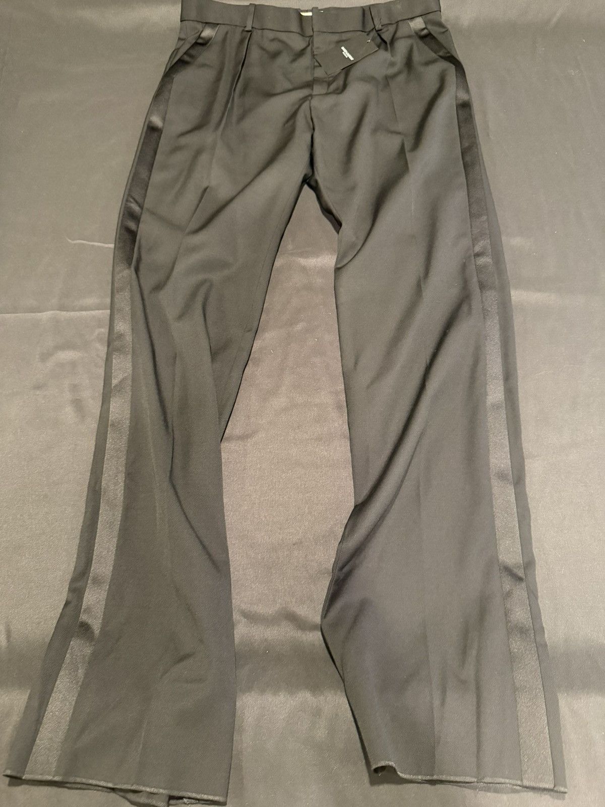 Saint Laurent Paris Saint laurent mens 2022 tuxedo dress pants. 52/36. $1650 Size US 36 / EU 52 - 2 Thumbnail