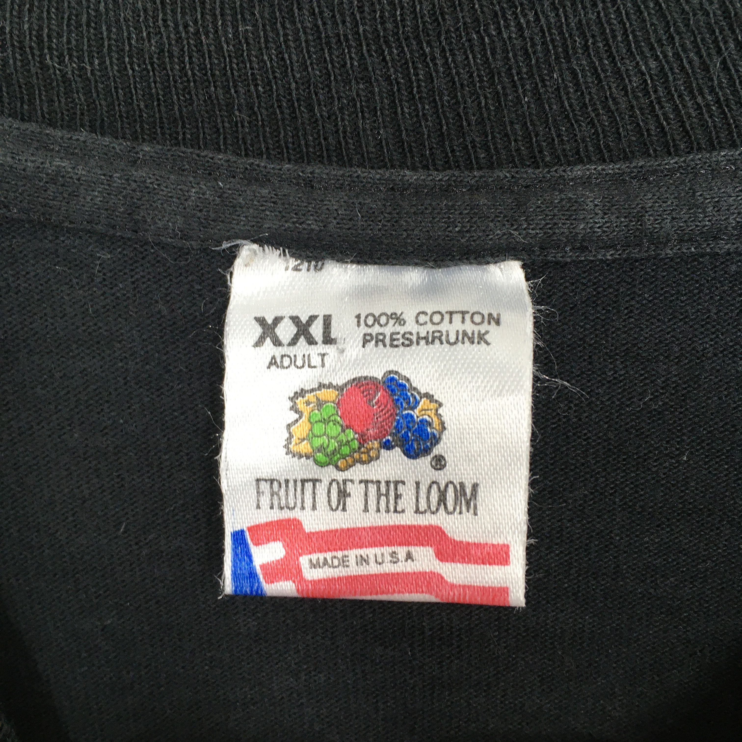 Fruit Of The Loom × Vintage Vintage 90s Iconic Marilyn Monroe Black T shirt XXLarge Size US XXL / EU 58 / 5 - 3 Thumbnail
