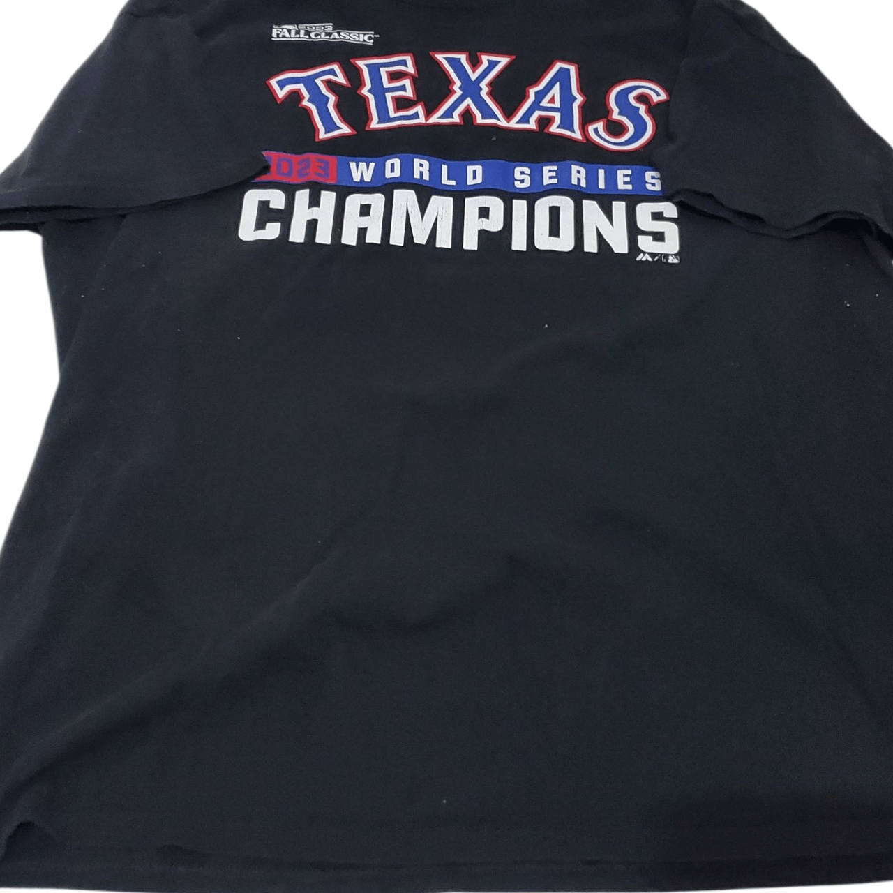 MLB 2023 Texas Rangers Script Championship T-Shirt Size US XL / EU 56 / 4 - 2 Thumbnail