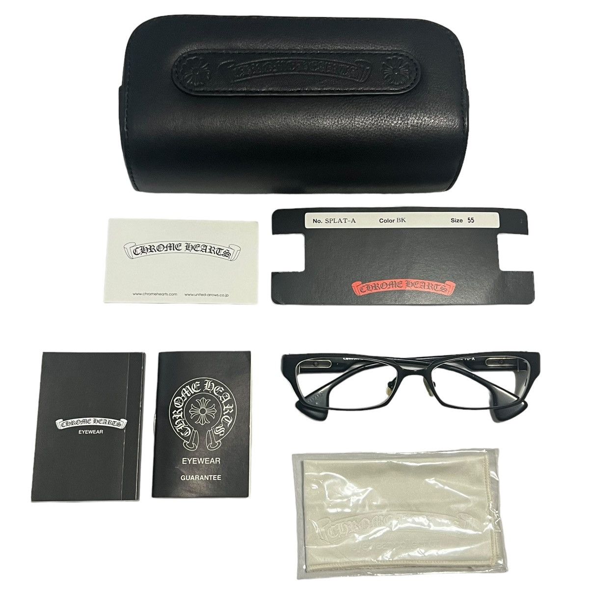 Chrome Hearts Chrome Hearts DIXON YU-A CROSS Glasses Size ONE SIZE - 3 Thumbnail