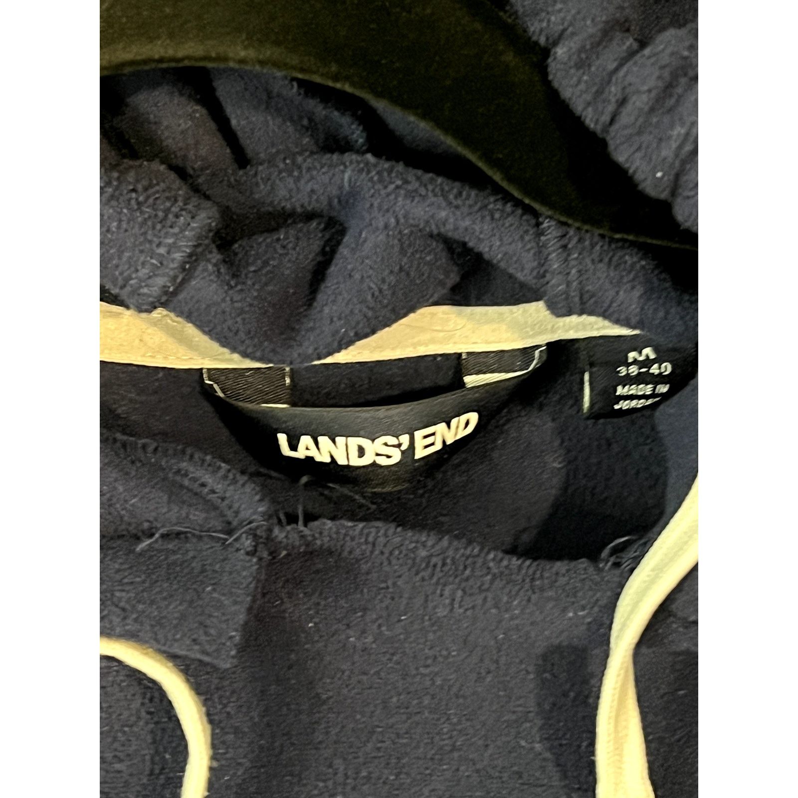 Lands' End Lands End Navy Blue Hoodie Mens M Size US M / EU 48-50 / 2 - 3 Thumbnail