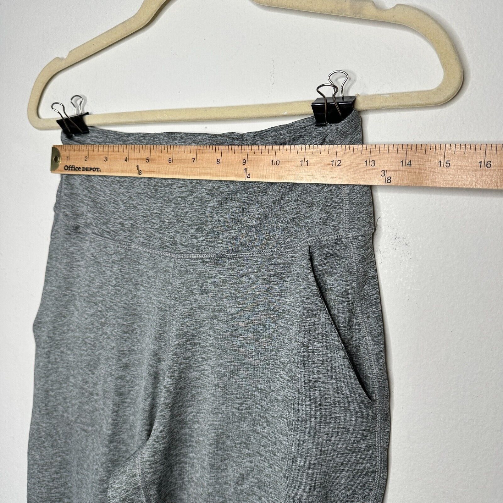 Other Gray Harem Fit High Waist ActiveFlex Jogger Pant Pockets S Size 27" / US 4 / IT 40 - 12 Thumbnail