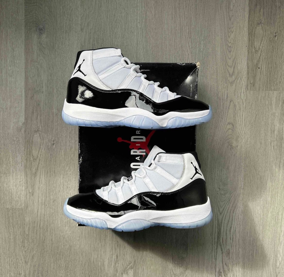 Size Nike Air Jordan 11 Retro Concord 2018 VNDS Black