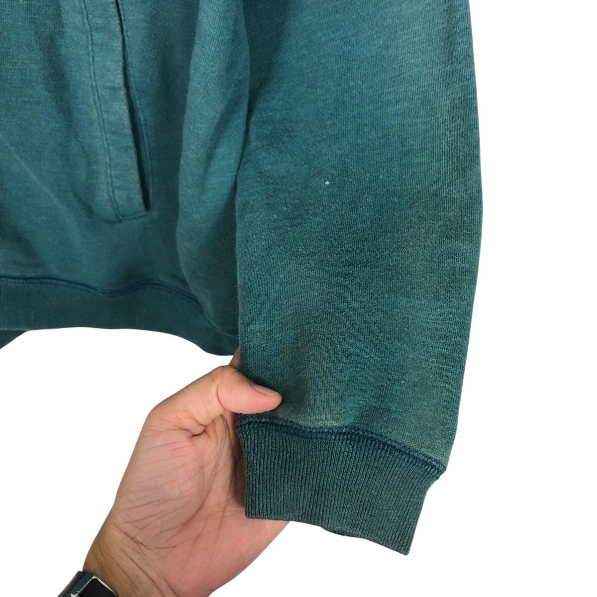 Japanese Brand Vintage LockHeaven Teal Zip Hoodie Embroidered Dreamcatcher Size US L / EU 52-54 / 3 - 17 Thumbnail