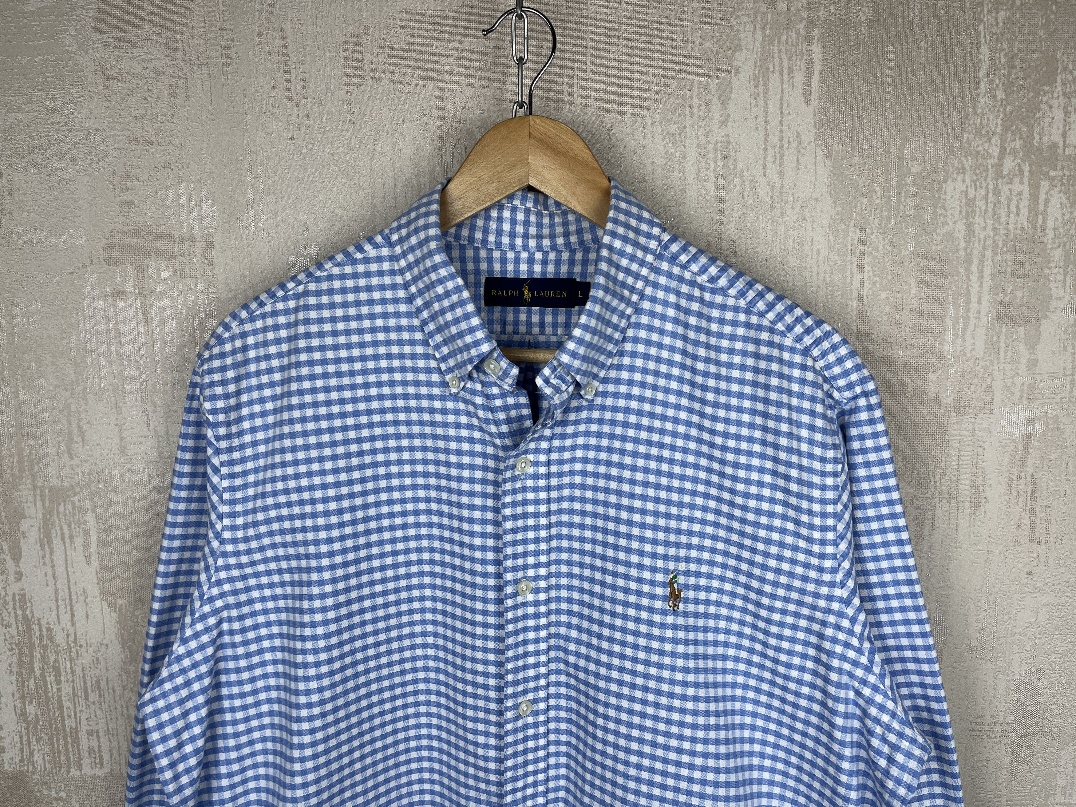 Ralph Lauren Ralph Lauren Check Long Sleeve Shirt Button Down Size US L / EU 52-54 / 3 - 4 Thumbnail