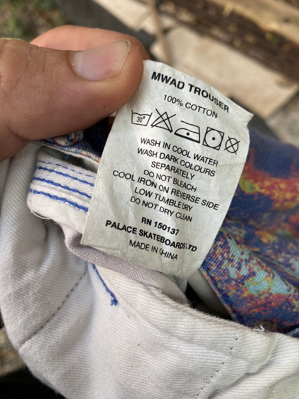 Palace Palace Overprinted Pants Size US 32 / EU 48 - 8 Thumbnail