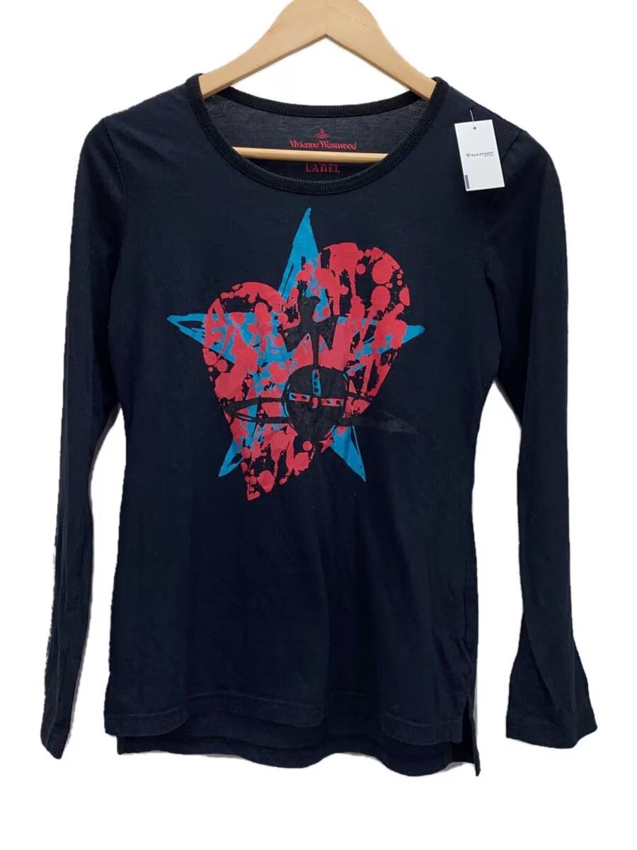 Vivienne Westwood Heart Orb Long Sleeve Tee Size L / US 10 / IT 46 - 1 Thumbnail