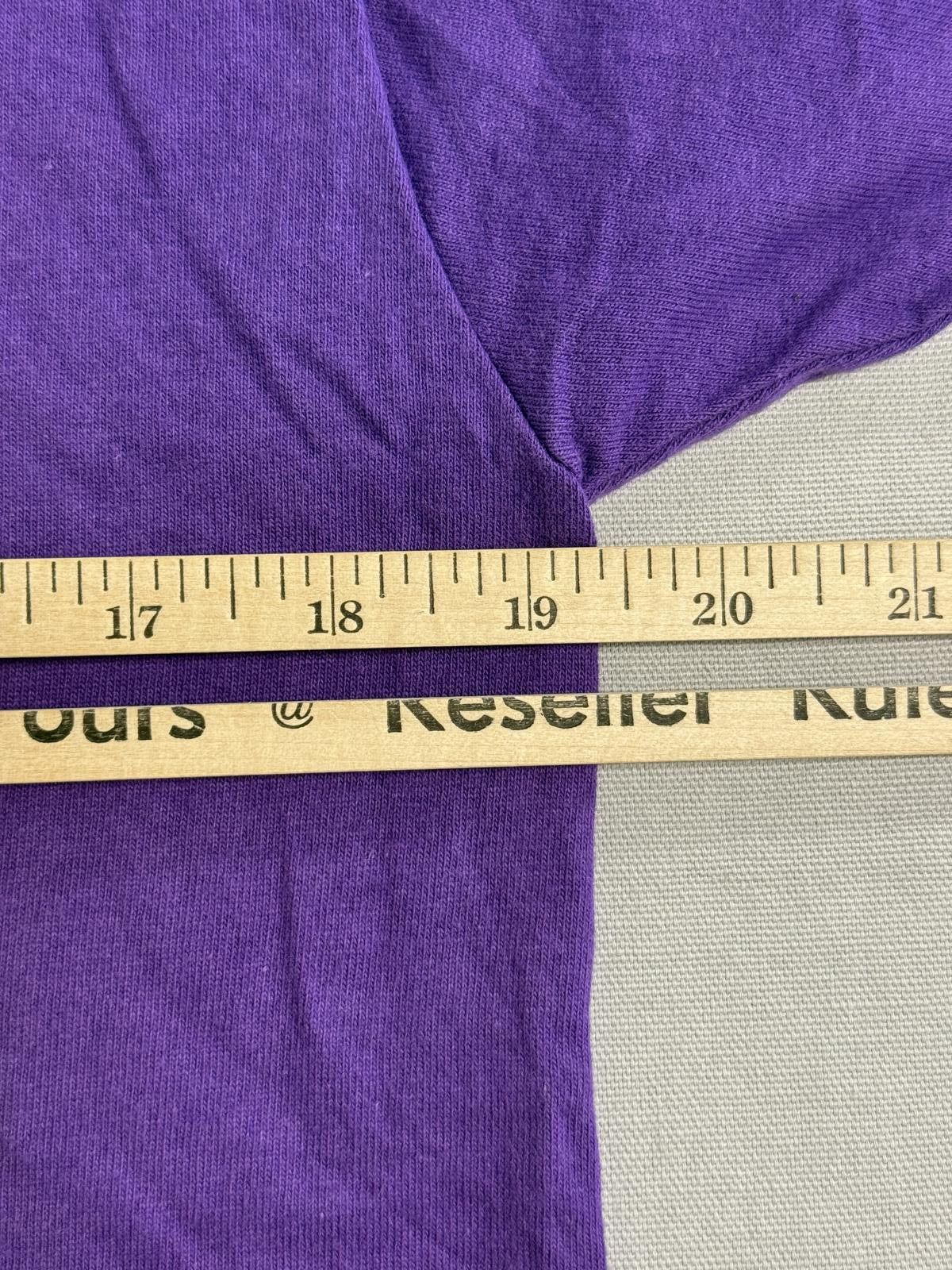 Fruit Of The Loom Vintage Mardi Gras T-shirt 1996 New Orleans Purple Tee - M Size US M / EU 48-50 / 2 - 8 Thumbnail