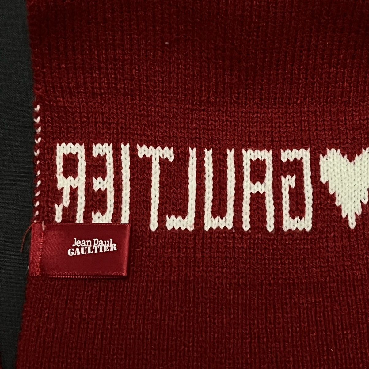 Designer × Jean Paul Gaultier ❤️ Jean Paul Gaultier Striped Scarf JPG Unisex One size Size ONE SIZE - 3 Thumbnail
