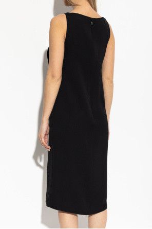 Gucci o1loc1c0226 808796 Heavy Viscose Sable Horsebit Dress Black Size XS / US 0-2 / IT 36-38 - 4 Thumbnail