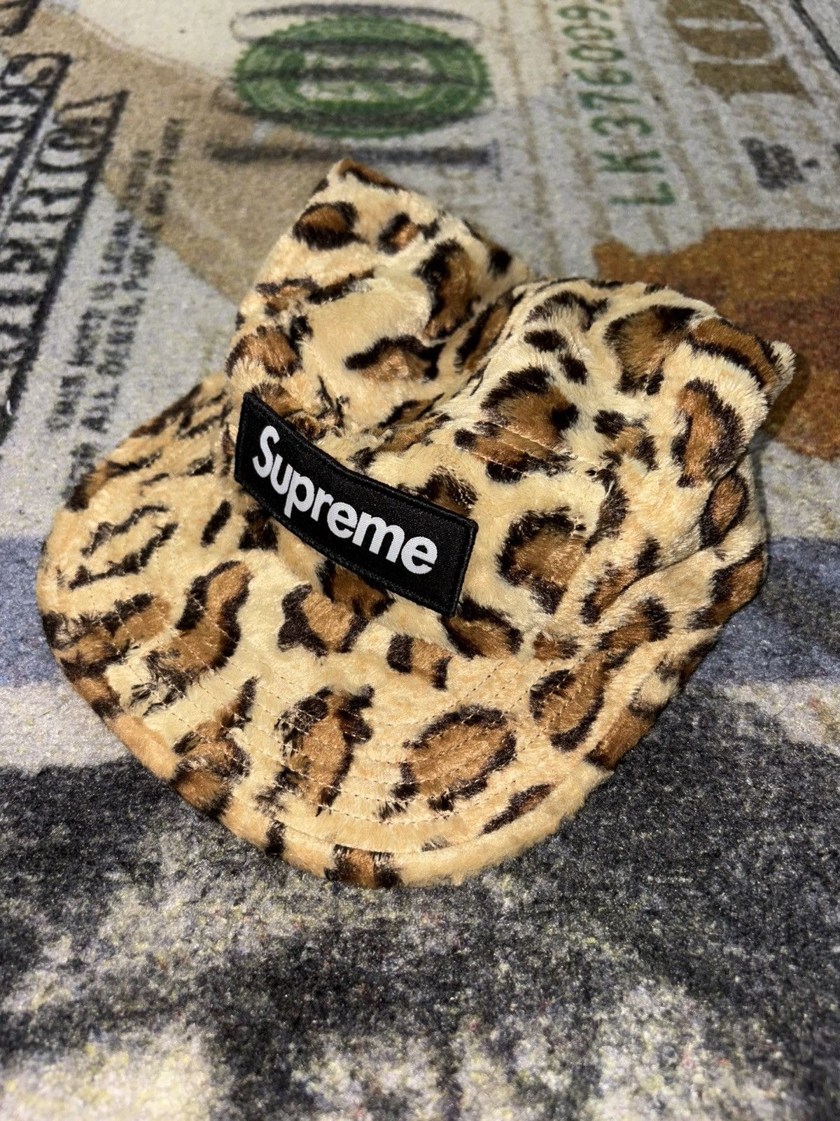 Supreme Leopard Camp Cap | Grailed