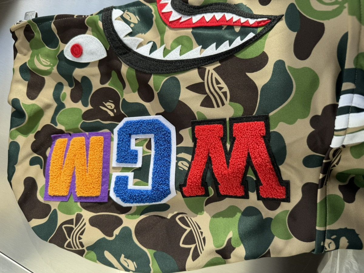 Adidas × Bape KF4916 Men’s XL adidas X BAPE® SS26 SHARK TRACK HOODIE Size US XL / EU 56 / 4 - 4 Thumbnail
