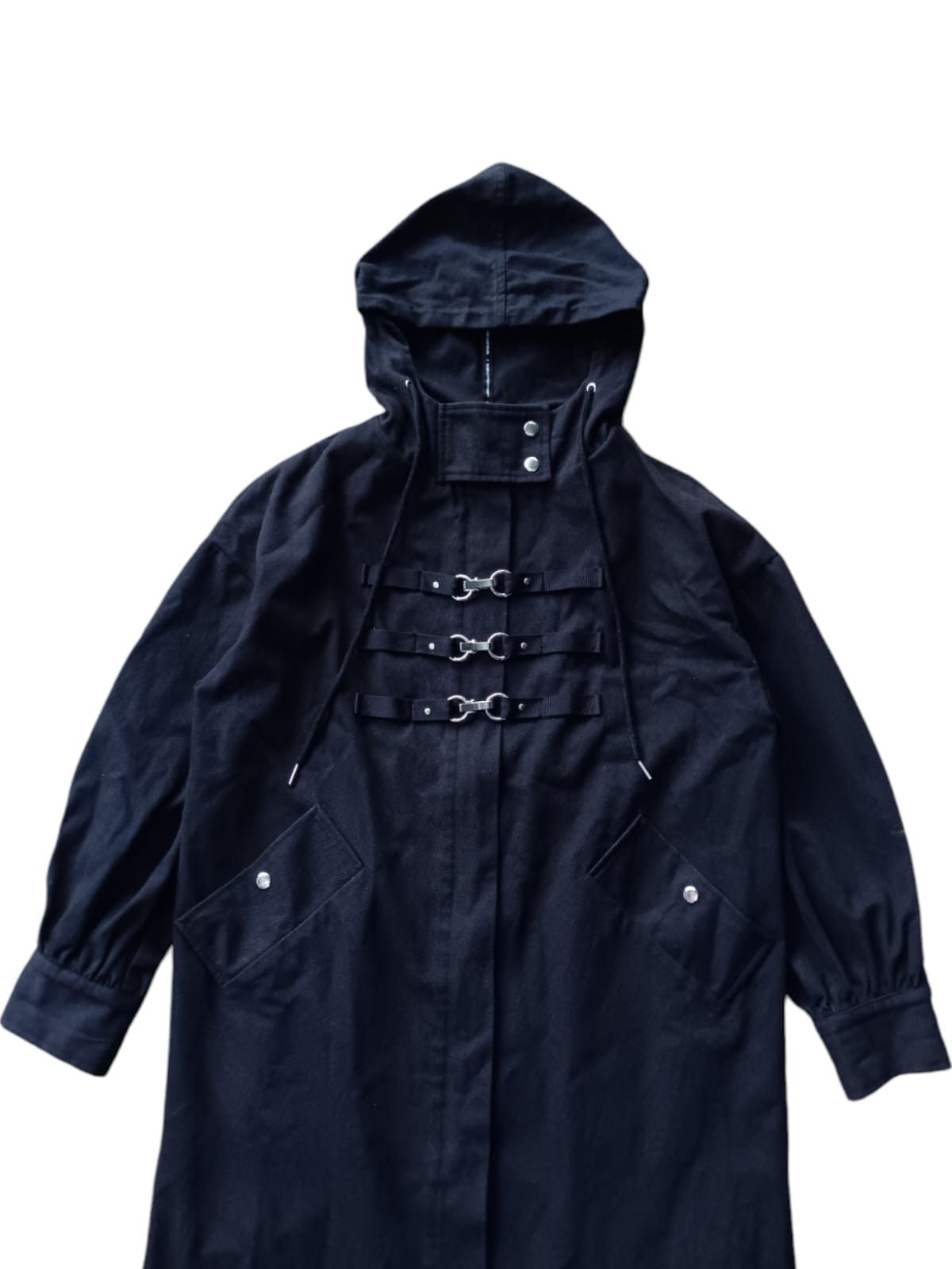 Designer × Japanese Brand Noir contemporain hooded parka coat jacket Size US L / EU 52-54 / 3 - 2 Thumbnail