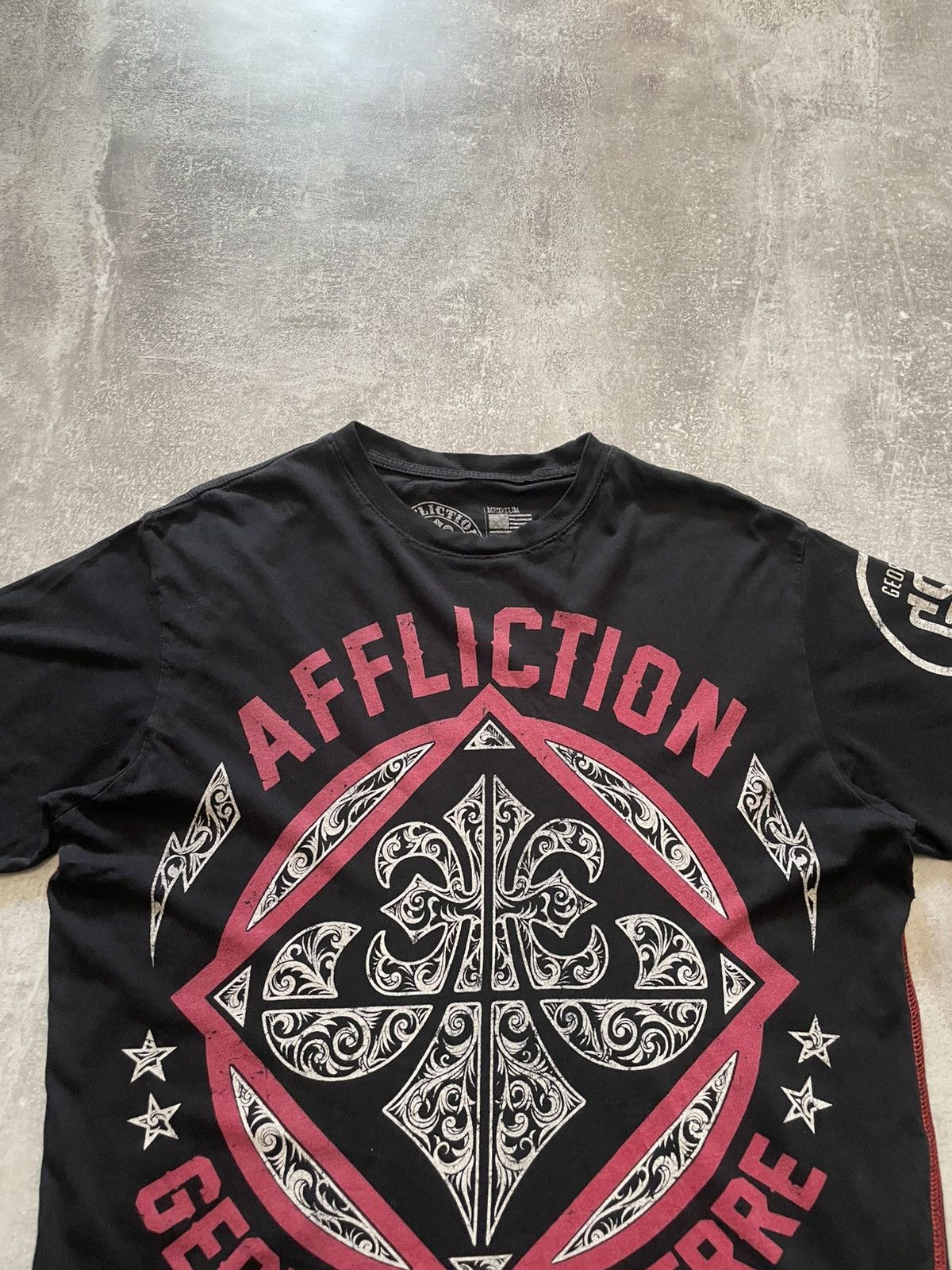 Affliction × If Six Was Nine Vintage Affliction GSP T-Shirt Size M Size US M / EU 48-50 / 2 - 2 Thumbnail