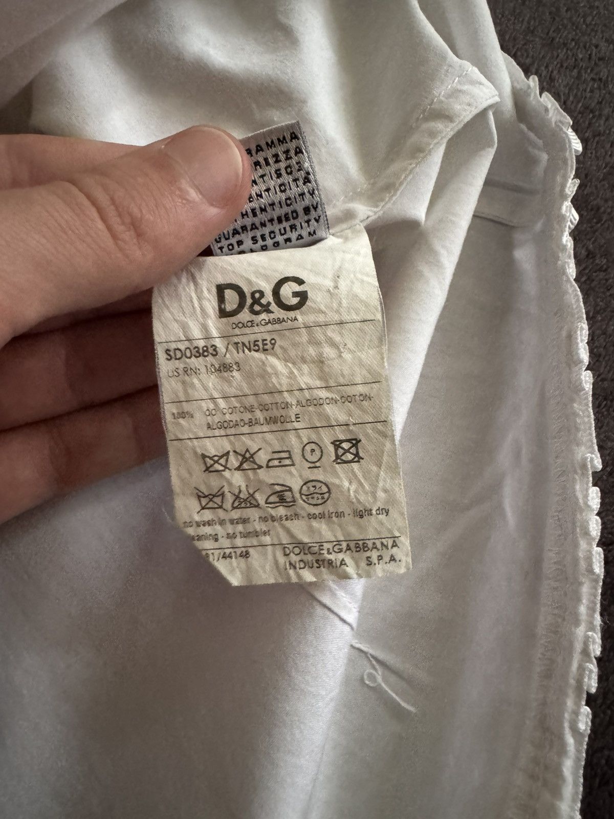 Dolce & Gabbana Dolce Gabbana woman's shirt blouses vintage Size S / US 4 / IT 40 - 10 Thumbnail