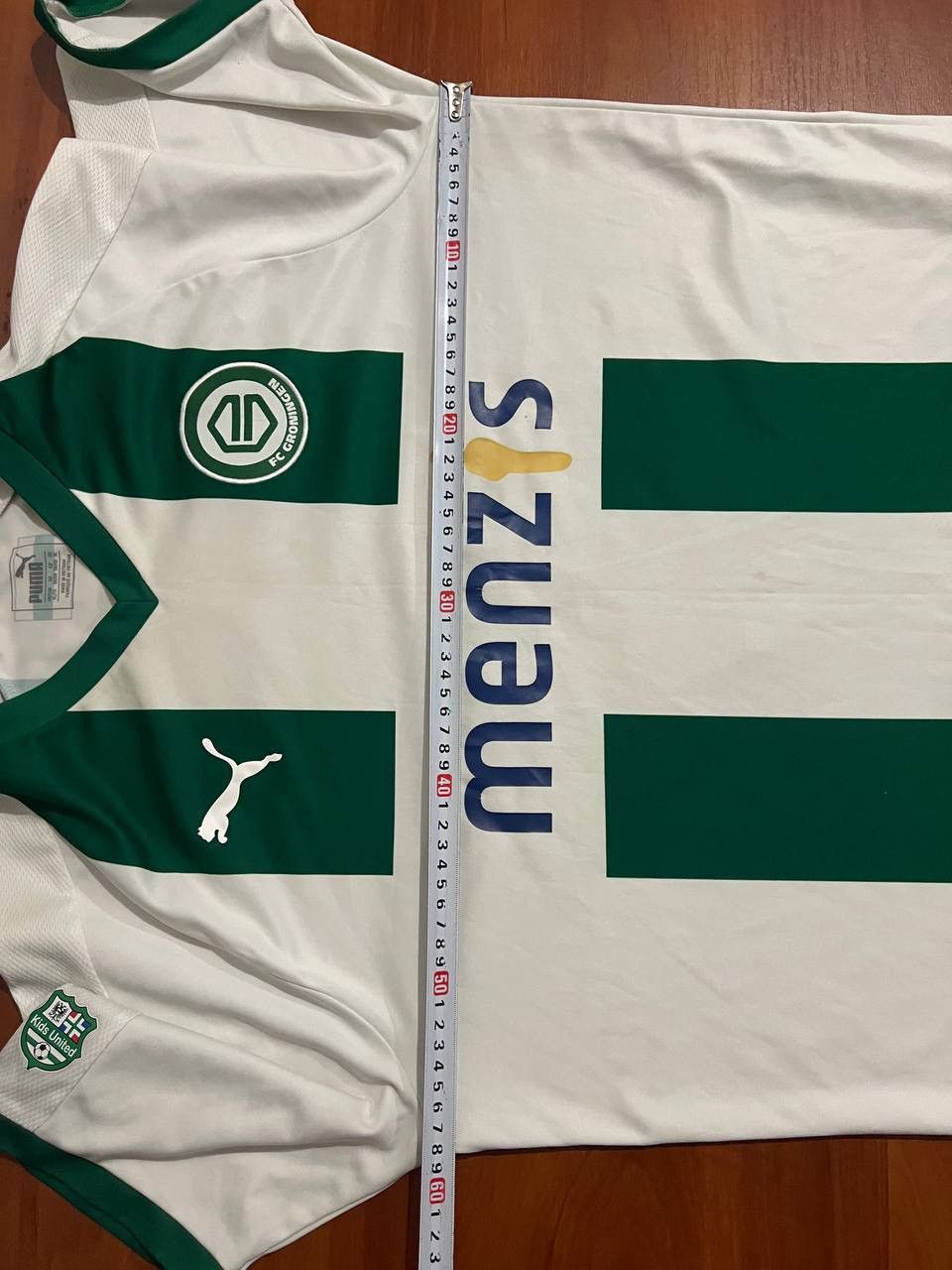 Puma 2017/18 FC GRONINGEN #10 MATCH WORN SOCCER JERSEY SHIRT XL Size US XL / EU 56 / 4 - 23 Thumbnail