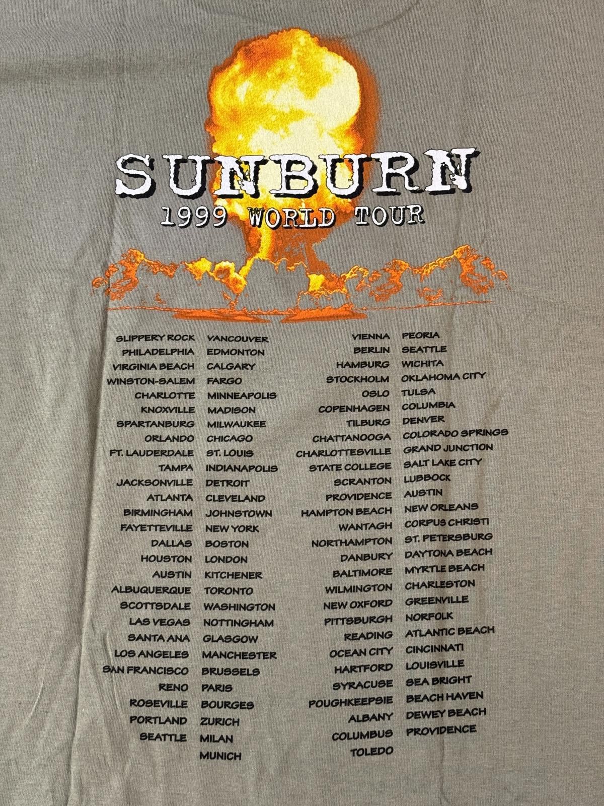Designer VTG Fuel Band T-shirt - Sunburn Tour 1999 Tee Album- XL Size US L / EU 52-54 / 3 - 8 Thumbnail