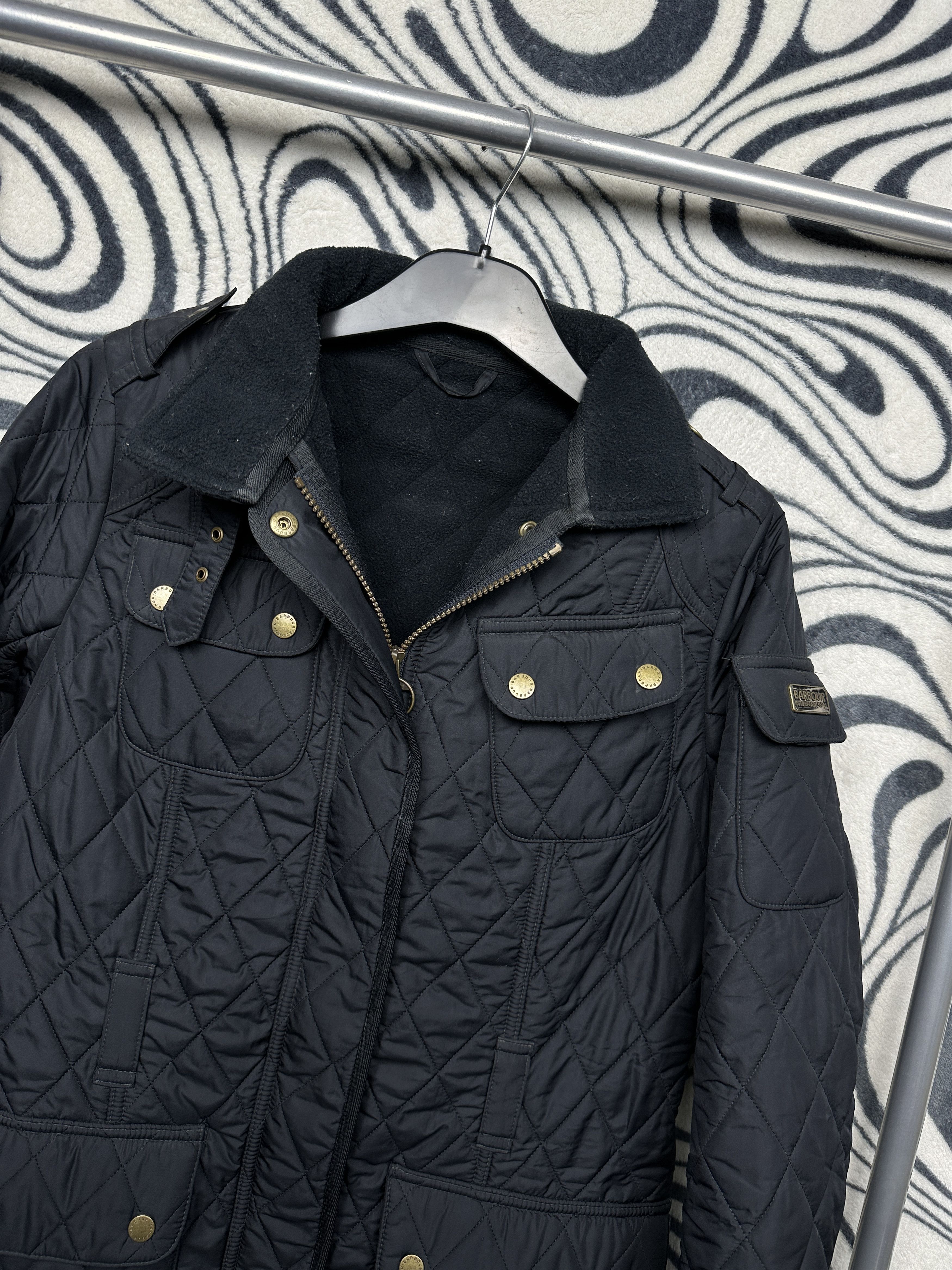 Barbour Barbour International Womens Tourer Quilted Jacket Size L / US 10 / IT 46 - 2 Thumbnail
