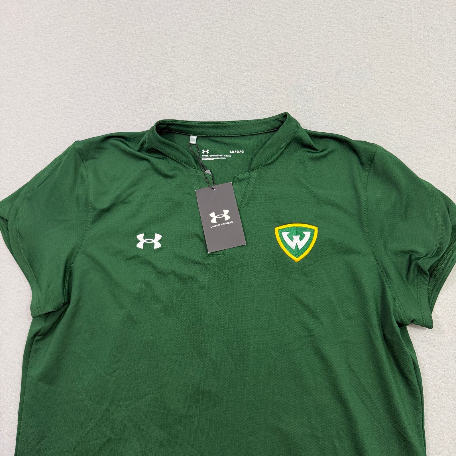 Under Armour Under Armour Wayne State Warriors Team Polo Shirt Large NEW Size L / US 10 / IT 46 - 2 Thumbnail