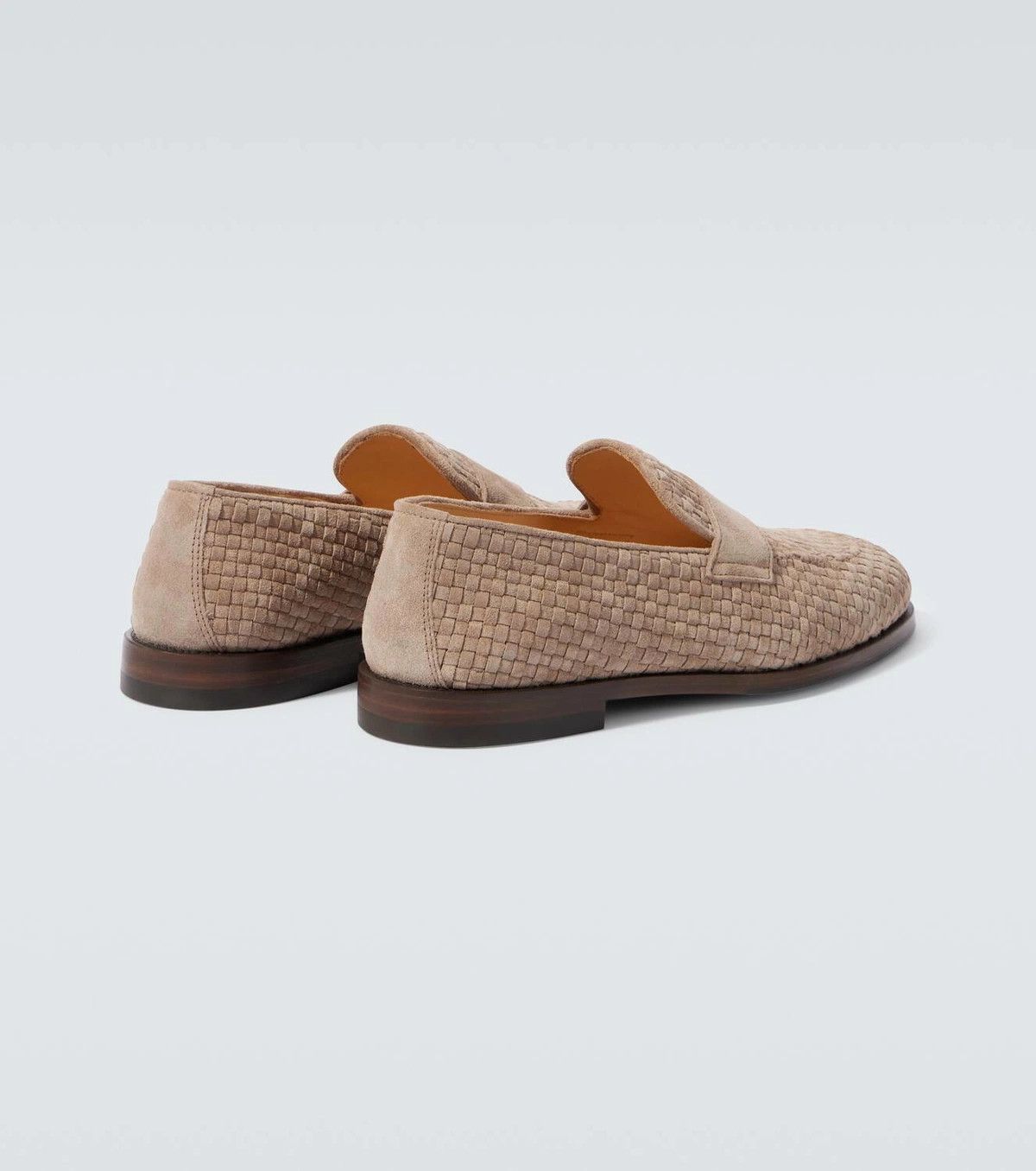 Brunello Cucinelli o1w1db10925 Pair Of Loafers in Beige Size US 13 / EU 46 - 5 Thumbnail
