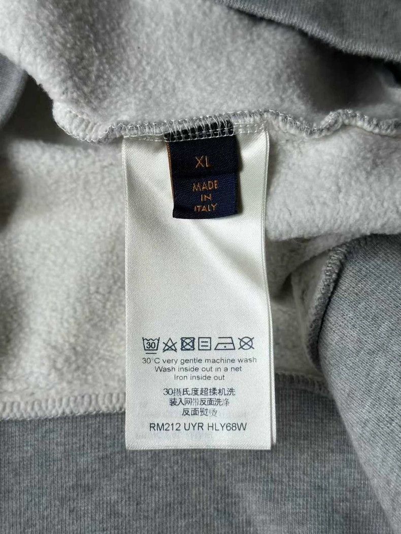 Louis Vuitton Louis Vuitton Grey Hoodie Size US XL / EU 56 / 4 - 4 Thumbnail