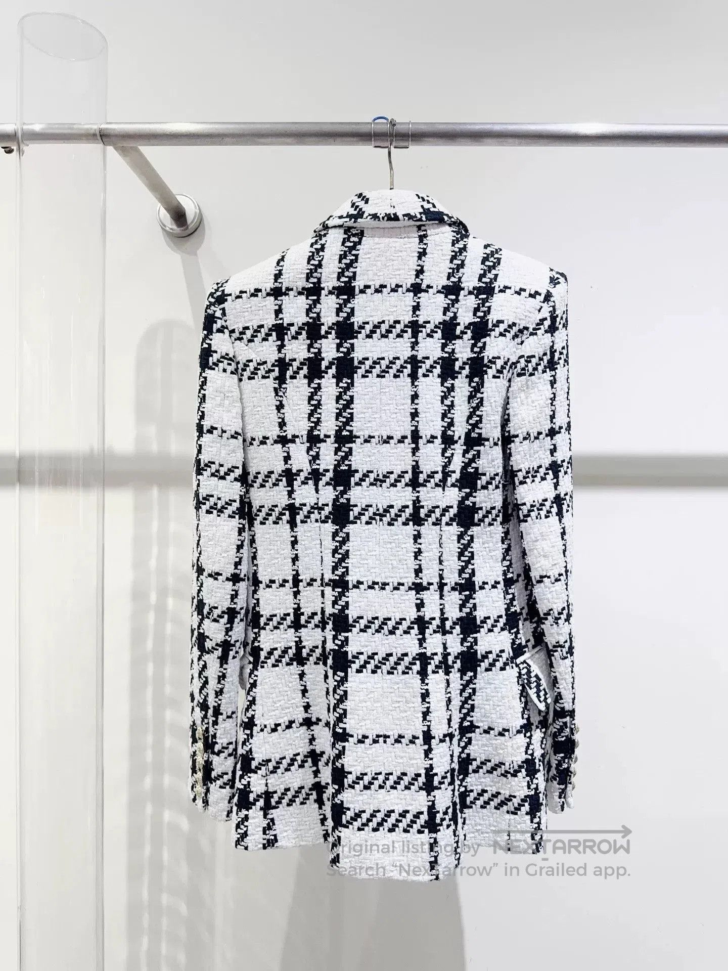 Balmain new balmain houndstooth blazer coat. Size US M / EU 48-50 / 2 - 4 Thumbnail