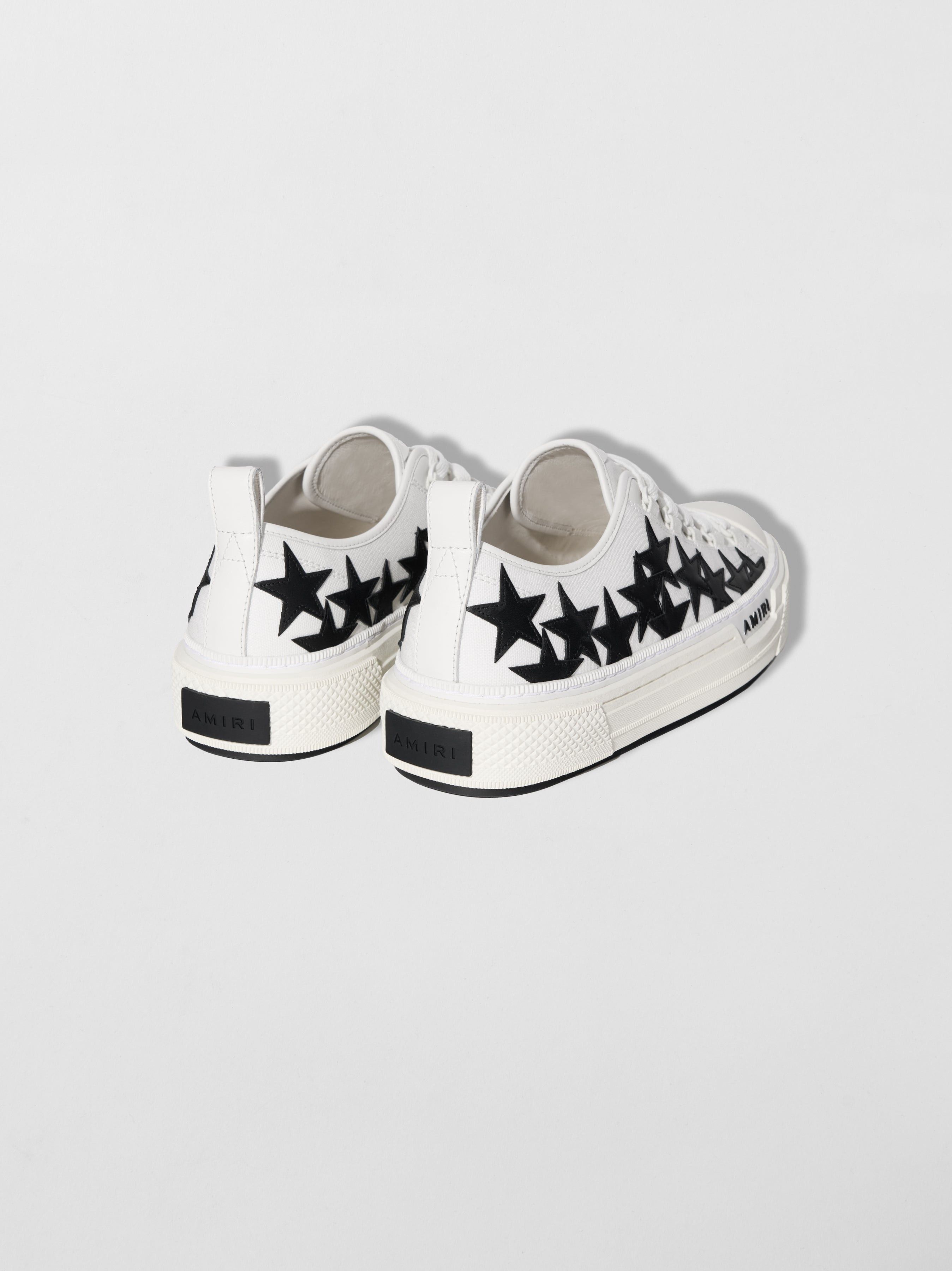 Amiri o1s1wg110925 Dup / Stars Court Low-Top Sneakers White/Black Size US 10 / EU 43 - 4 Thumbnail