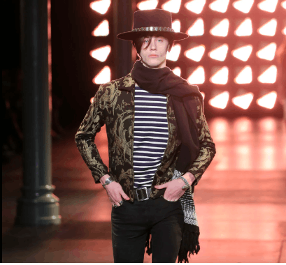 Hedi Slimane × Saint Laurent Paris Dragon Blouson Size US S / EU 44-46 / 1 - 9 Thumbnail